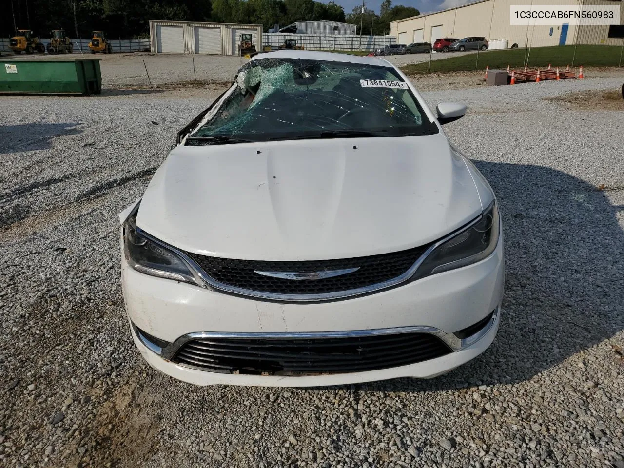 2015 Chrysler 200 Limited VIN: 1C3CCCAB6FN560983 Lot: 73841554