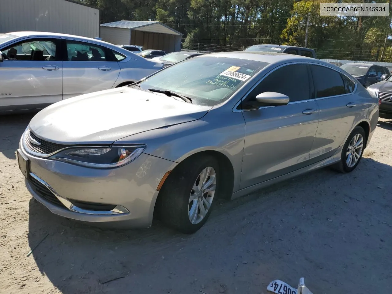 2015 Chrysler 200 Limited VIN: 1C3CCCAB6FN545934 Lot: 73998824