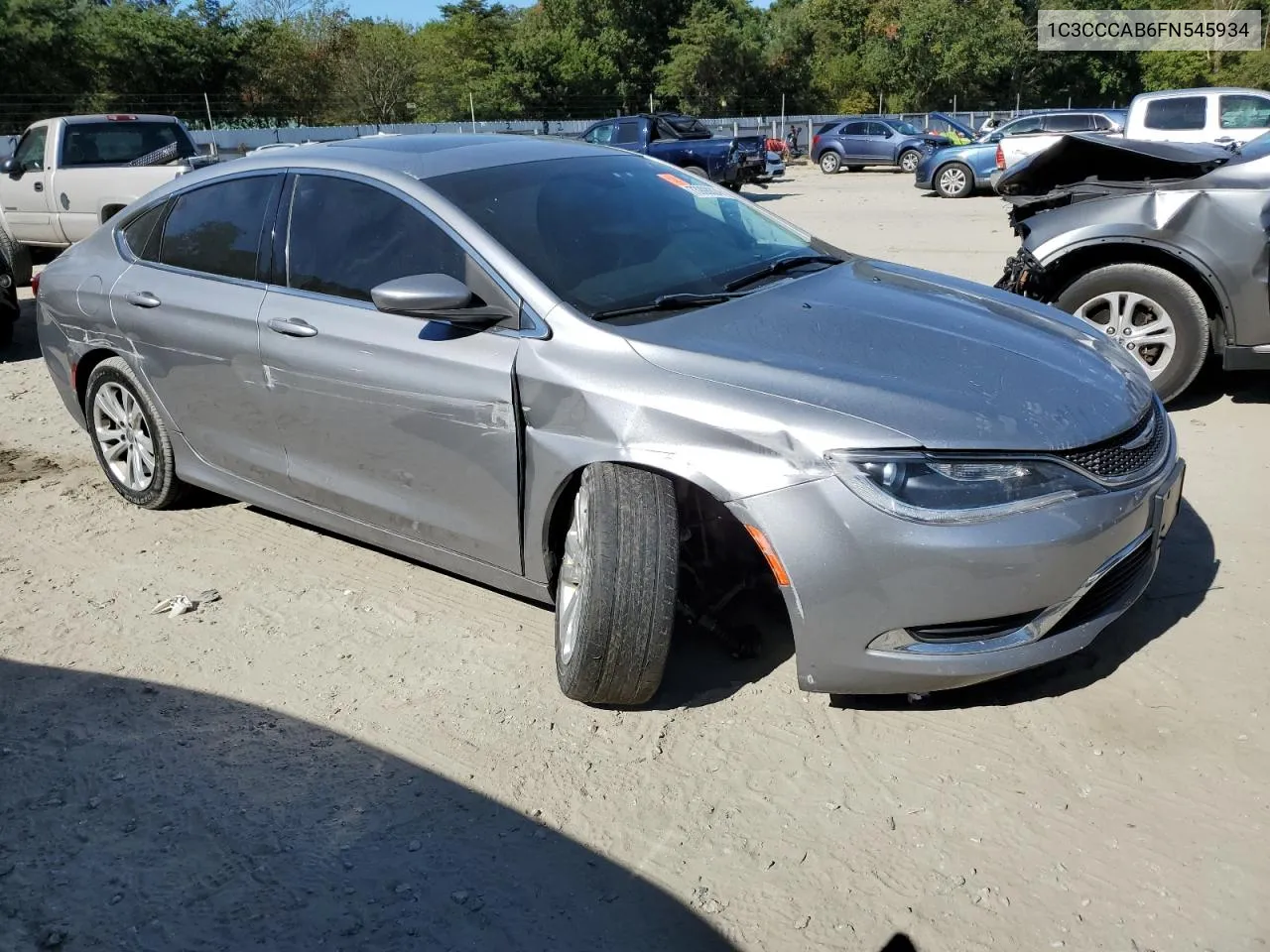 2015 Chrysler 200 Limited VIN: 1C3CCCAB6FN545934 Lot: 73998824