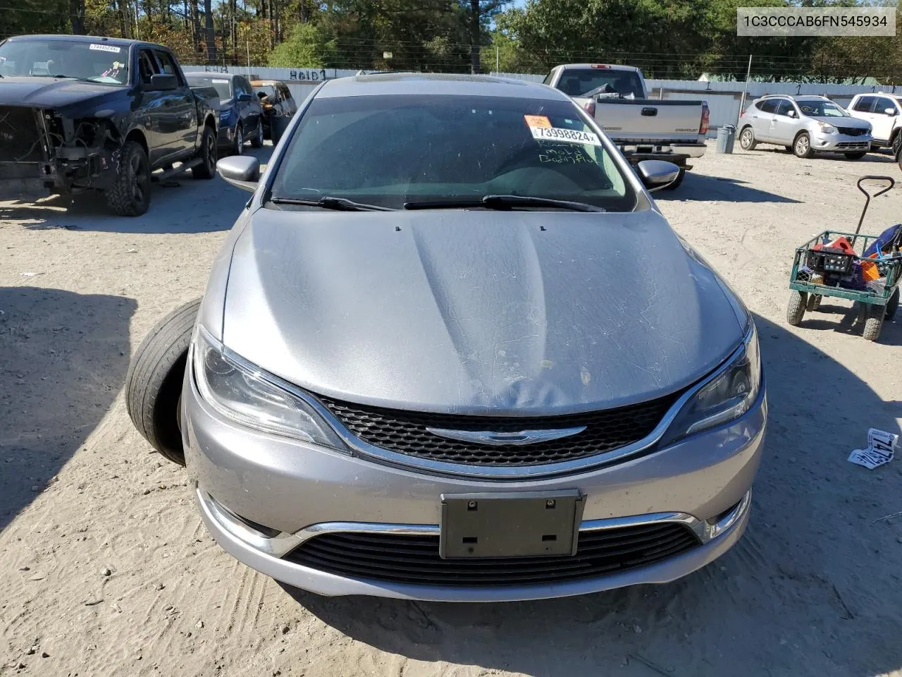 2015 Chrysler 200 Limited VIN: 1C3CCCAB6FN545934 Lot: 73998824