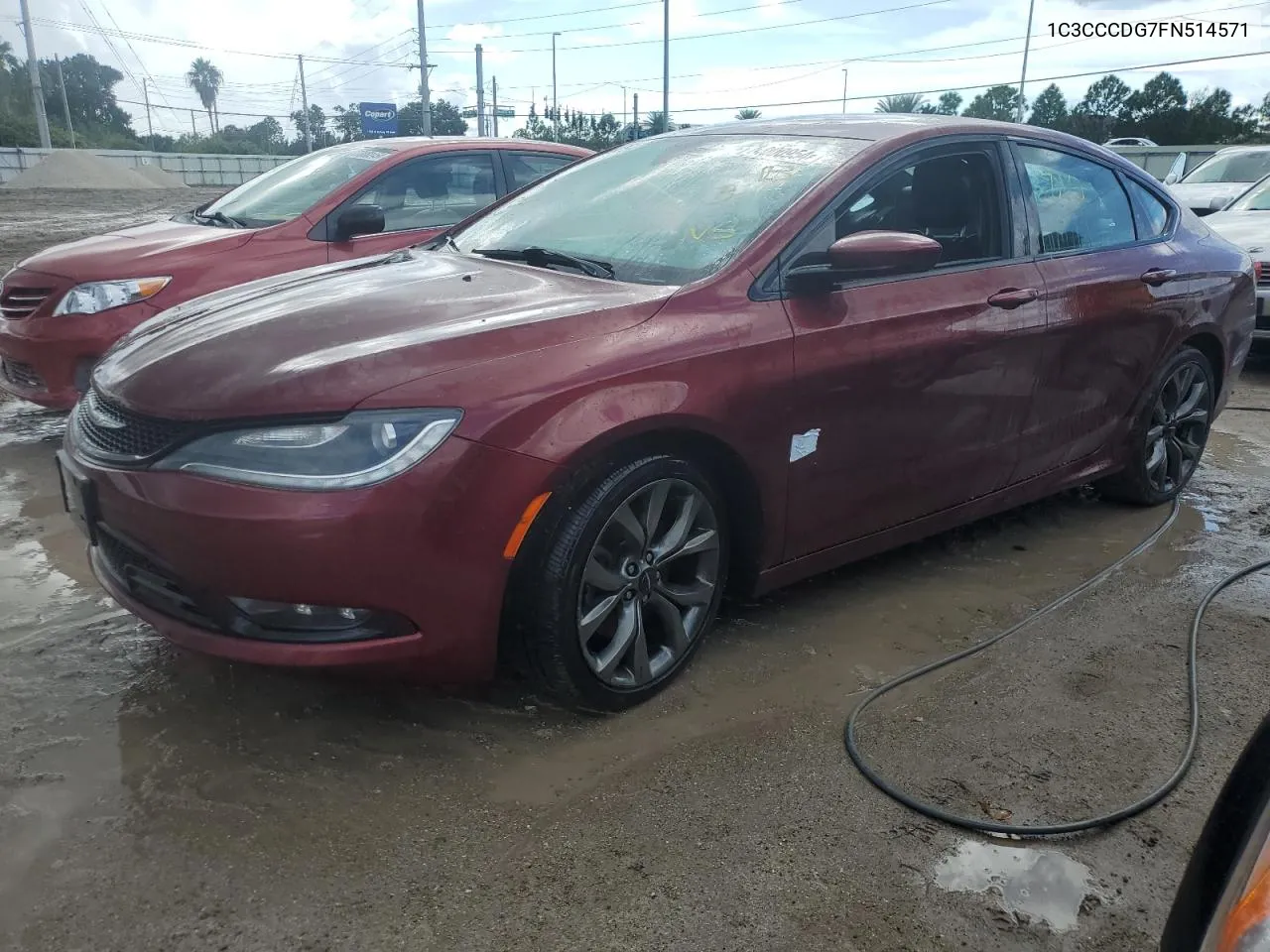 2015 Chrysler 200 S VIN: 1C3CCCDG7FN514571 Lot: 74000954