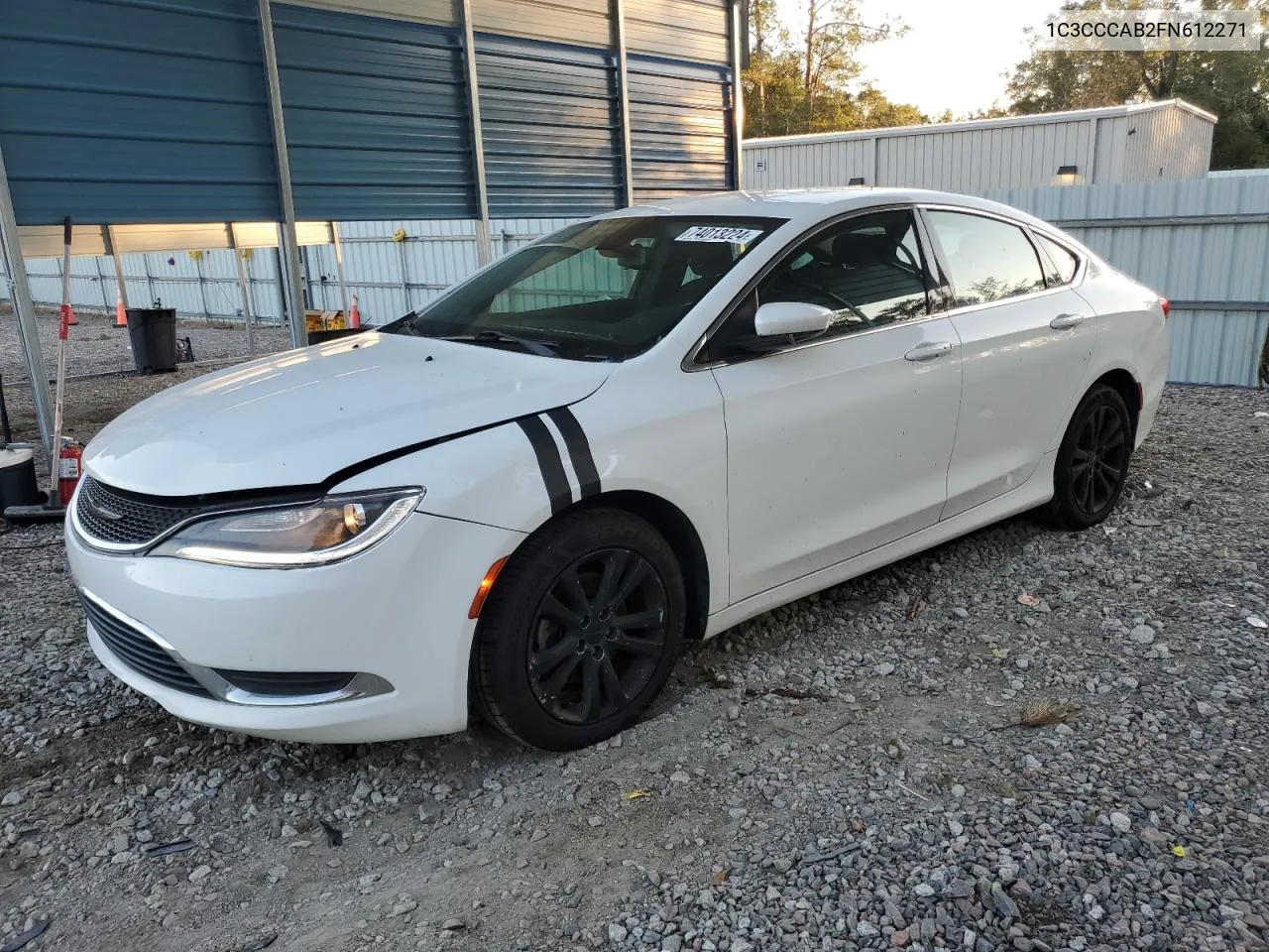 2015 Chrysler 200 Limited VIN: 1C3CCCAB2FN612271 Lot: 74013224