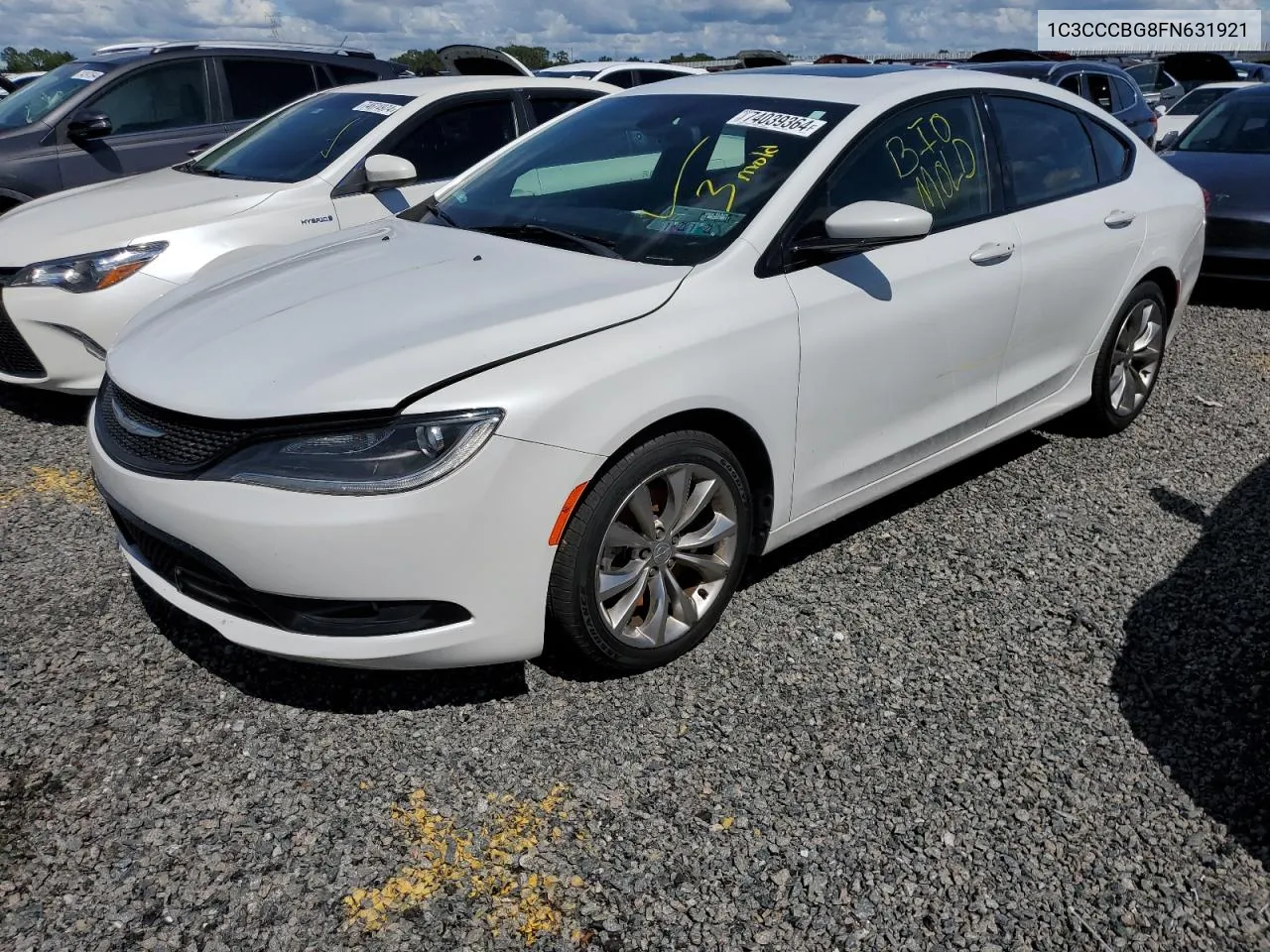 2015 Chrysler 200 S VIN: 1C3CCCBG8FN631921 Lot: 74039364