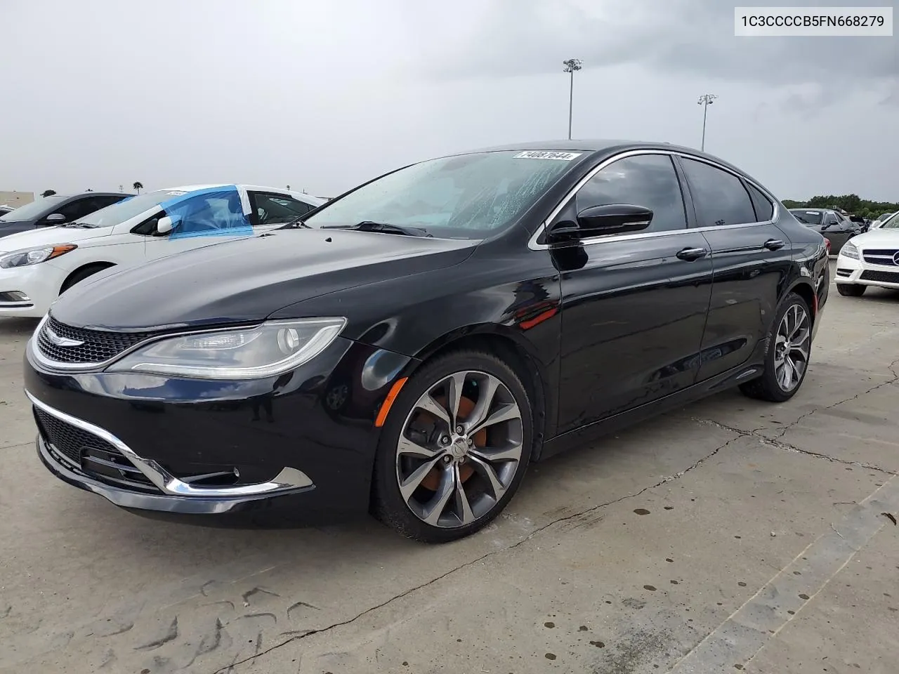 2015 Chrysler 200 C VIN: 1C3CCCCB5FN668279 Lot: 74087644