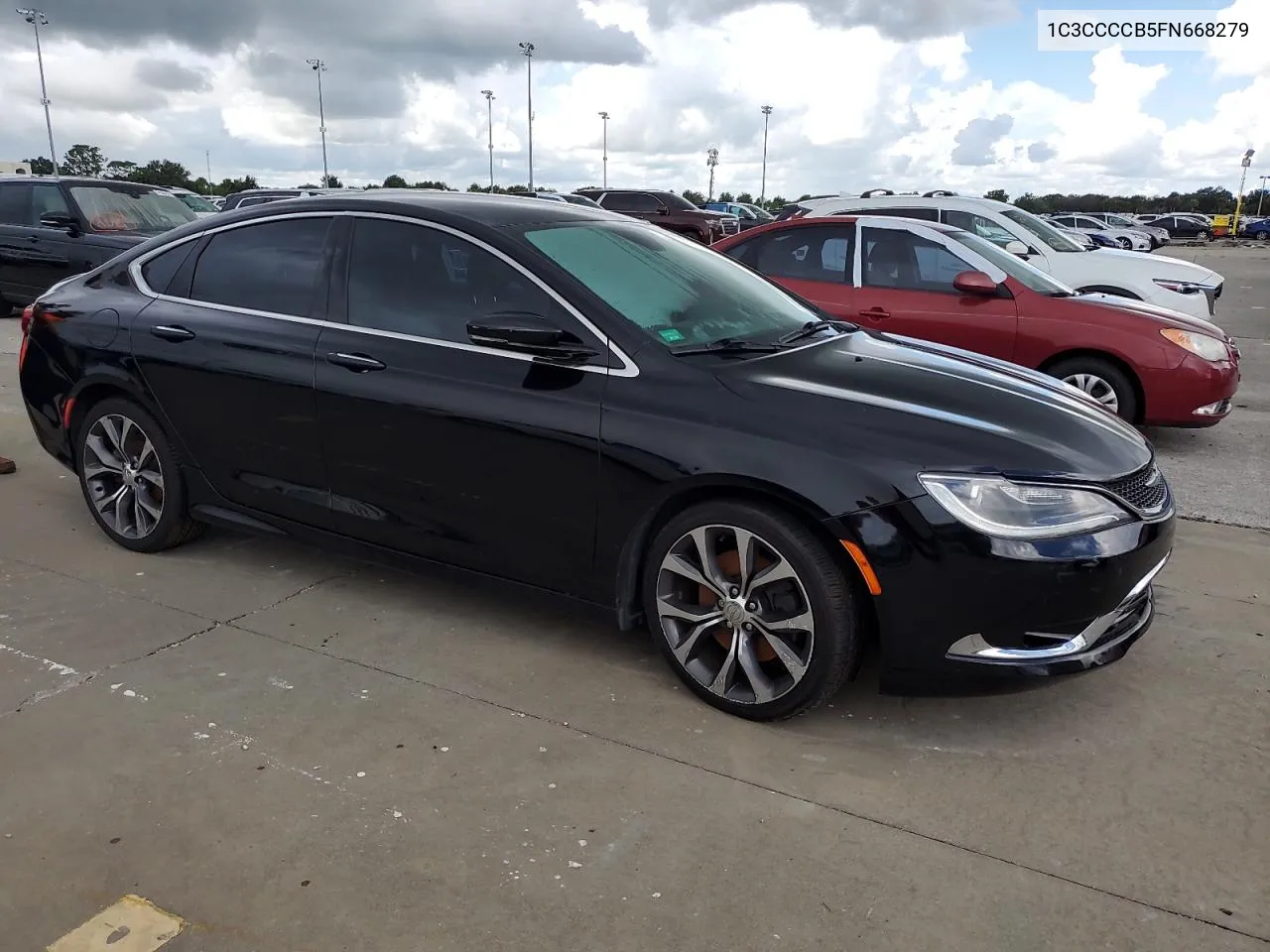 2015 Chrysler 200 C VIN: 1C3CCCCB5FN668279 Lot: 74087644