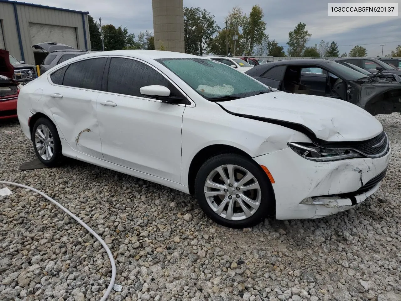 2015 Chrysler 200 Limited VIN: 1C3CCCAB5FN620137 Lot: 74093254