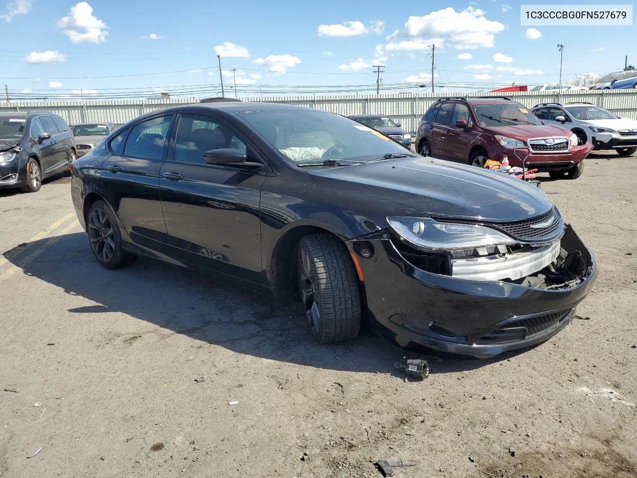 2015 Chrysler 200 S VIN: 1C3CCCBG0FN527679 Lot: 74359114