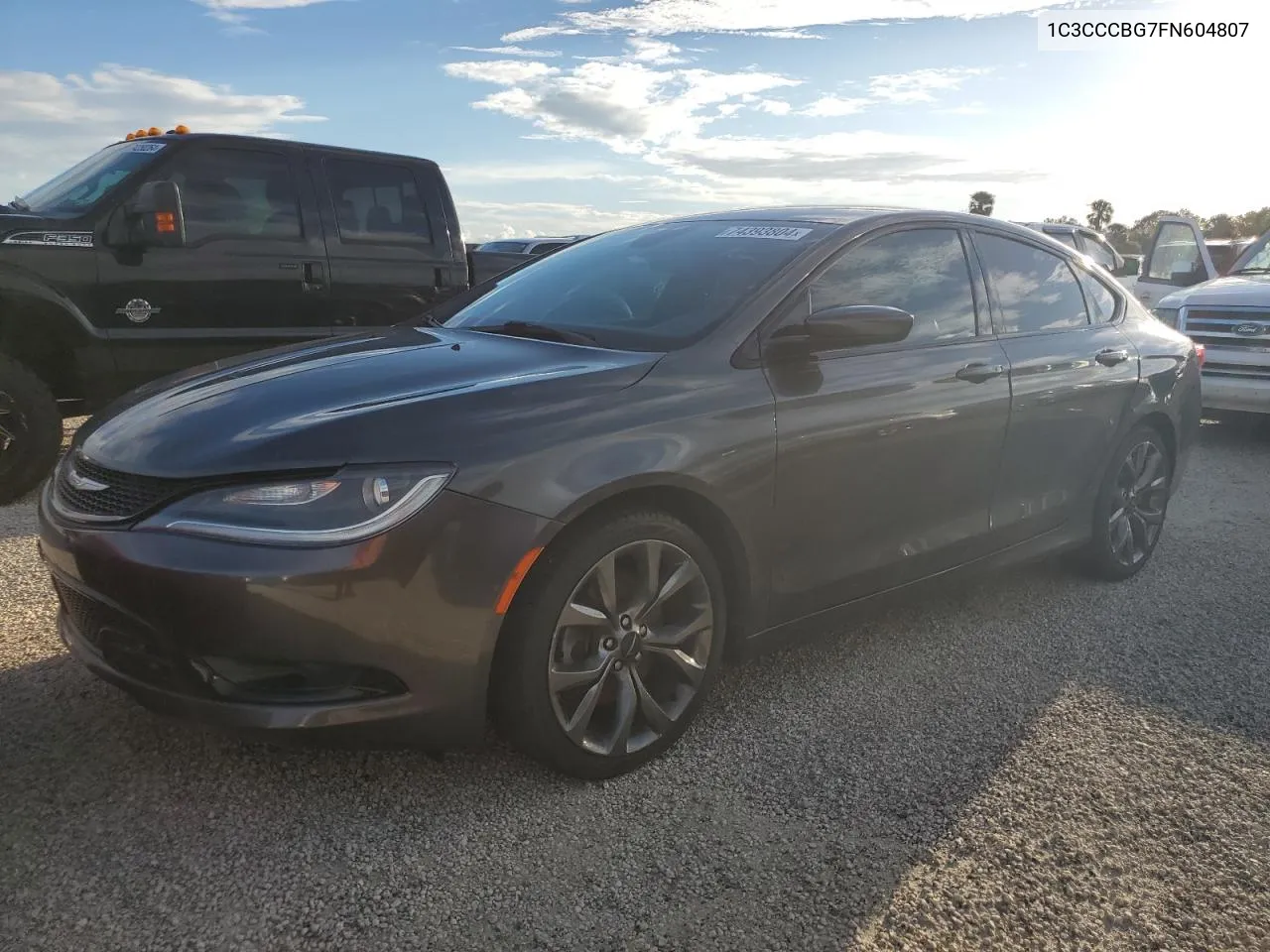 2015 Chrysler 200 S VIN: 1C3CCCBG7FN604807 Lot: 74393804