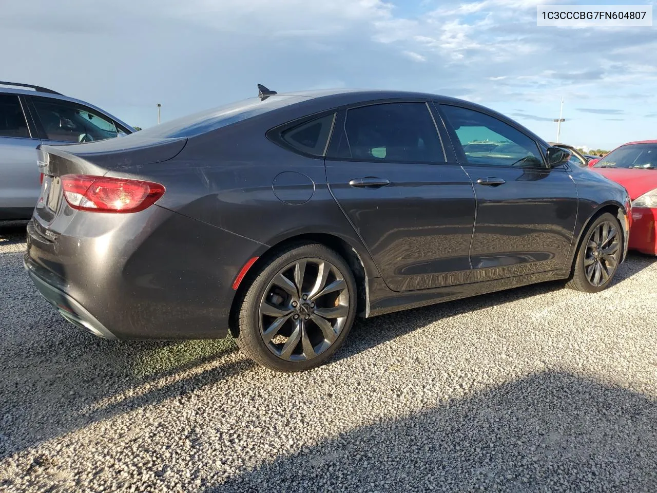 2015 Chrysler 200 S VIN: 1C3CCCBG7FN604807 Lot: 74393804