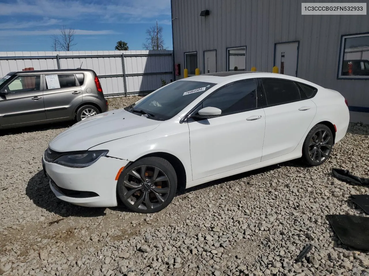 2015 Chrysler 200 S VIN: 1C3CCCBG2FN532933 Lot: 74464504