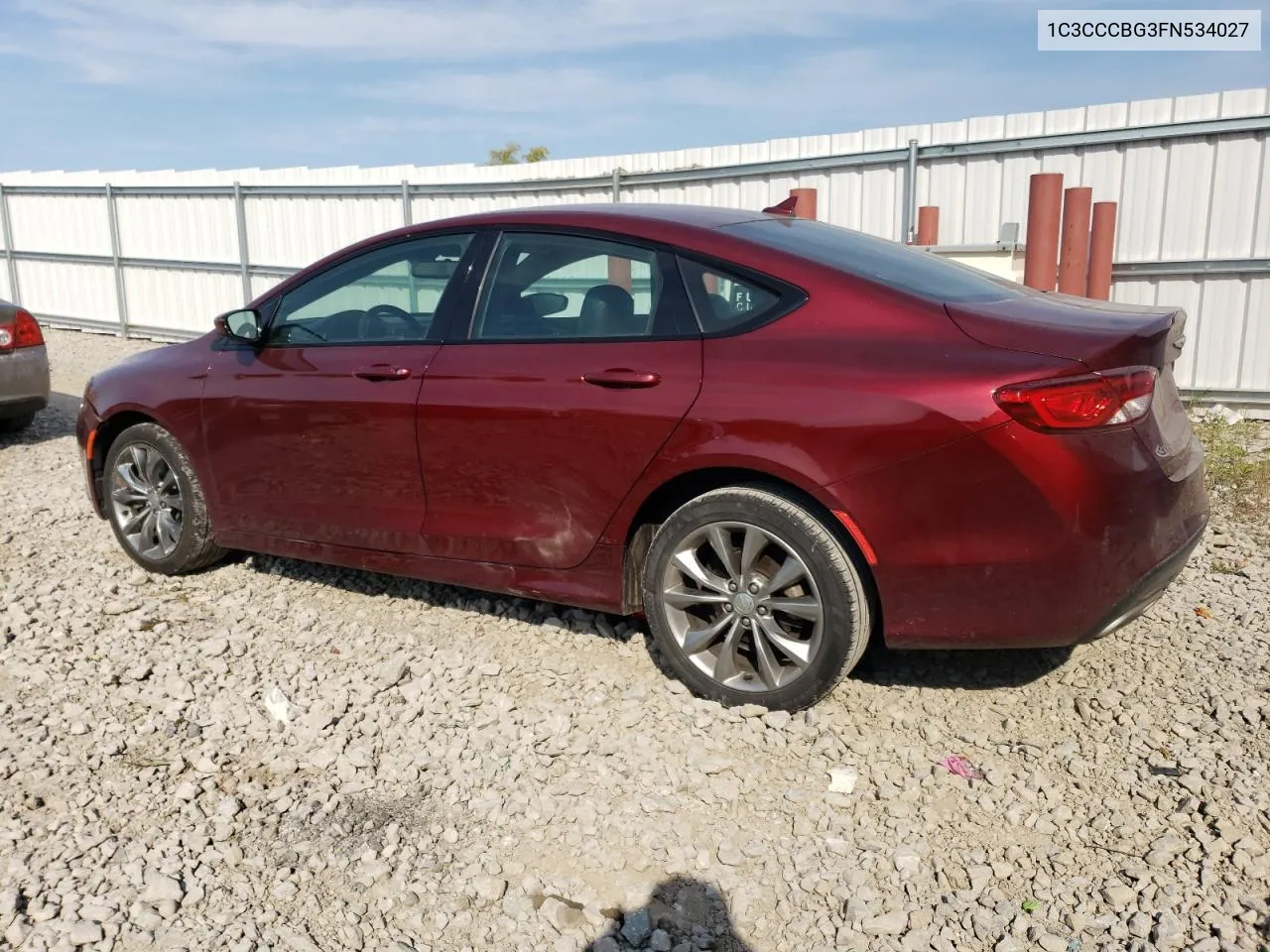 2015 Chrysler 200 S VIN: 1C3CCCBG3FN534027 Lot: 74661274