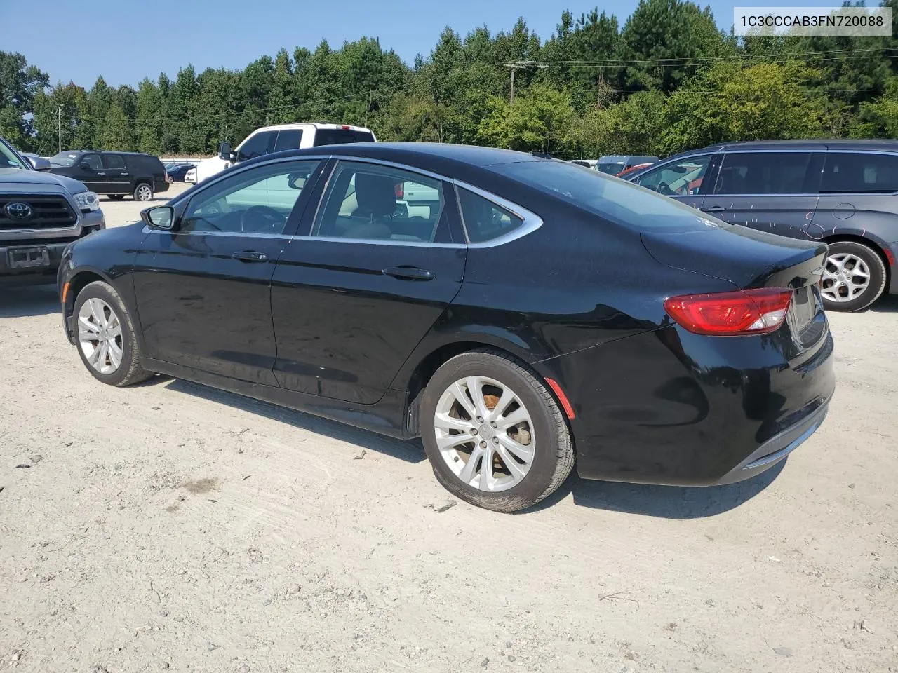 2015 Chrysler 200 Limited VIN: 1C3CCCAB3FN720088 Lot: 74670344