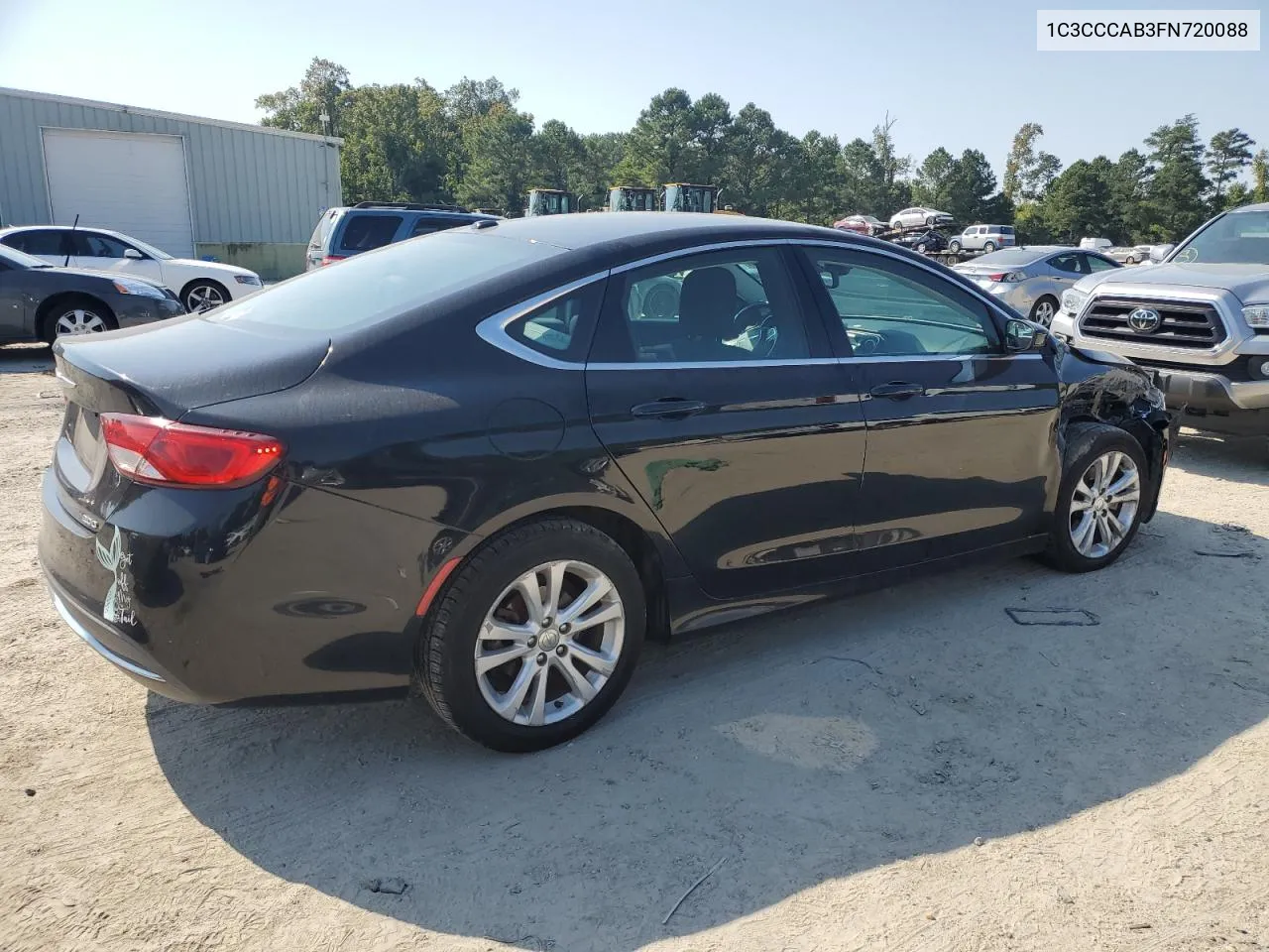 2015 Chrysler 200 Limited VIN: 1C3CCCAB3FN720088 Lot: 74670344