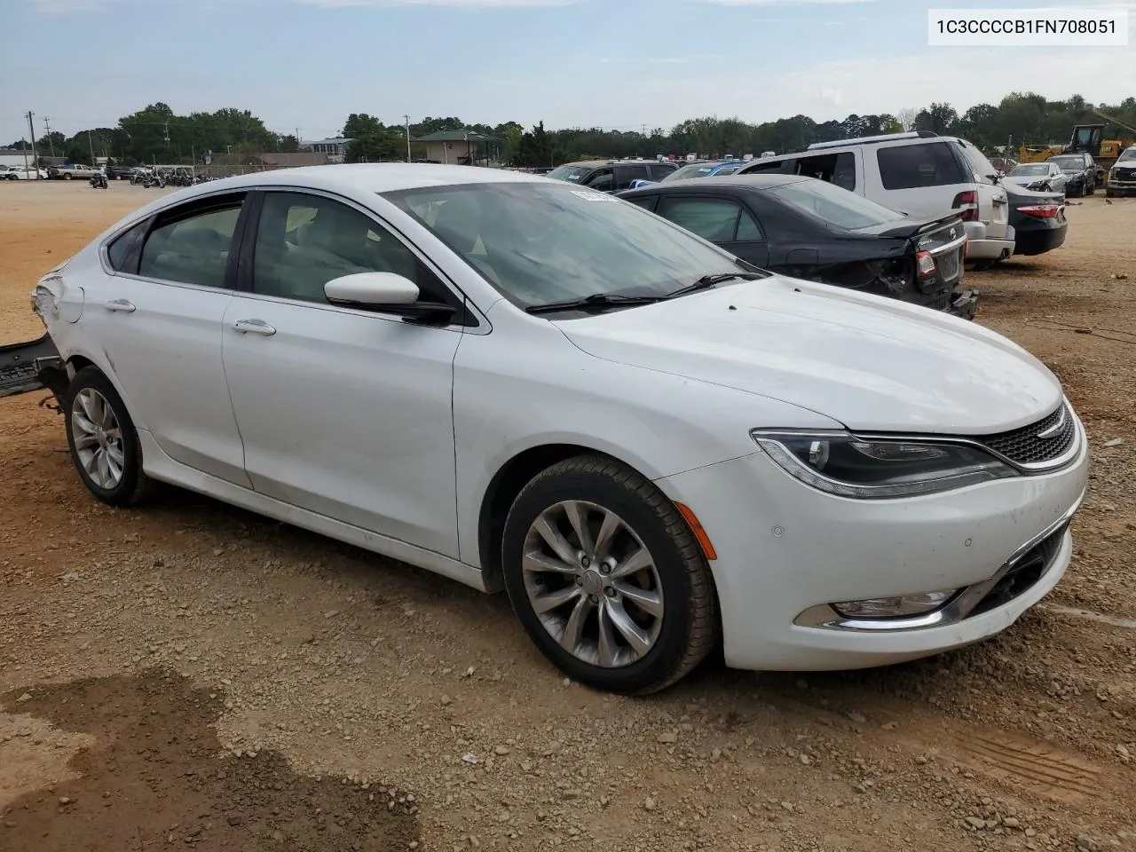 2015 Chrysler 200 C VIN: 1C3CCCCB1FN708051 Lot: 74717254