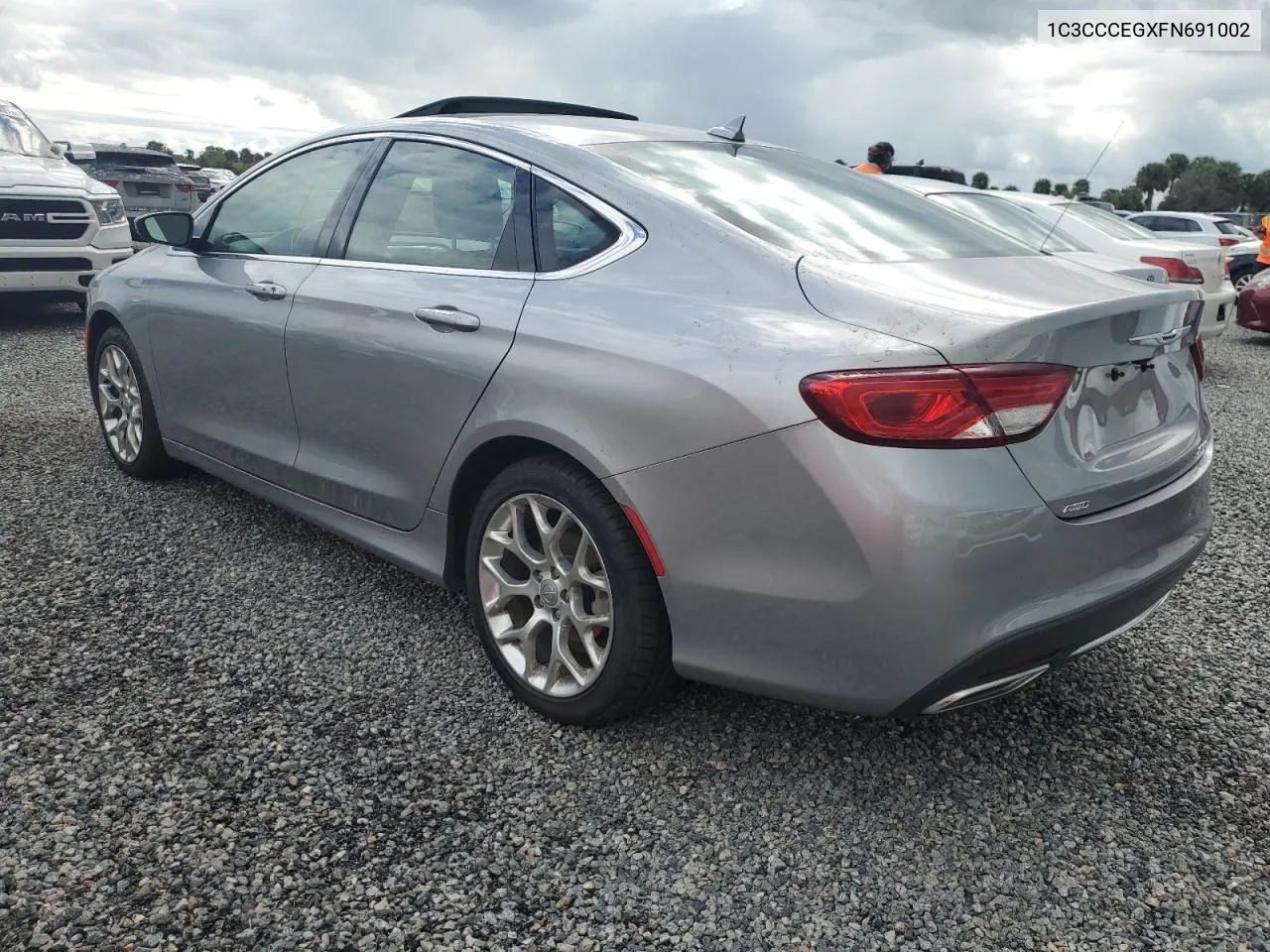 2015 Chrysler 200 C VIN: 1C3CCCEGXFN691002 Lot: 74763564