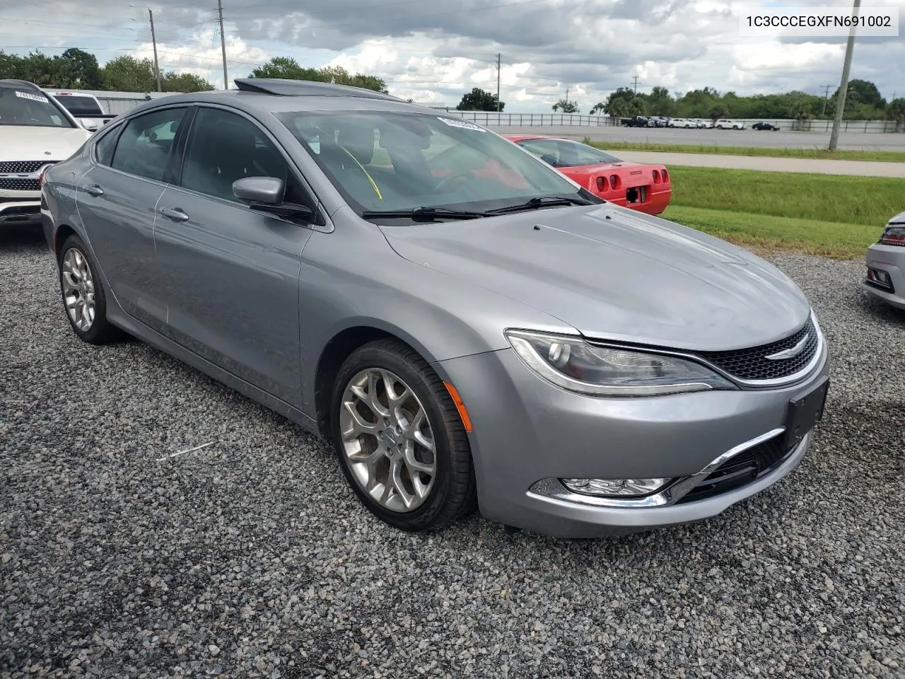 2015 Chrysler 200 C VIN: 1C3CCCEGXFN691002 Lot: 74763564