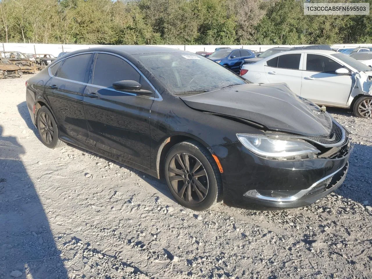 2015 Chrysler 200 Limited VIN: 1C3CCCAB5FN695503 Lot: 74804574