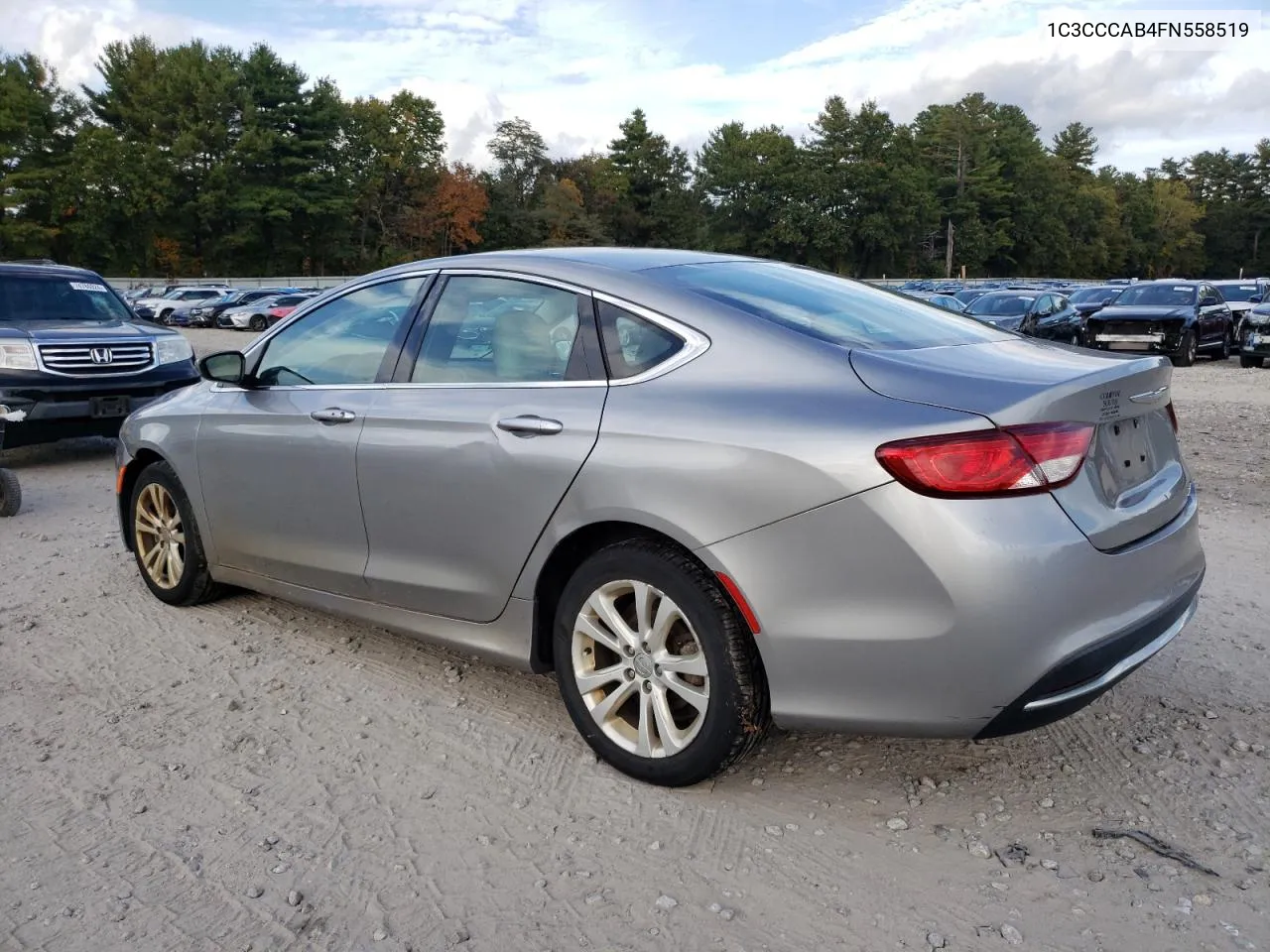 2015 Chrysler 200 Limited VIN: 1C3CCCAB4FN558519 Lot: 74831204