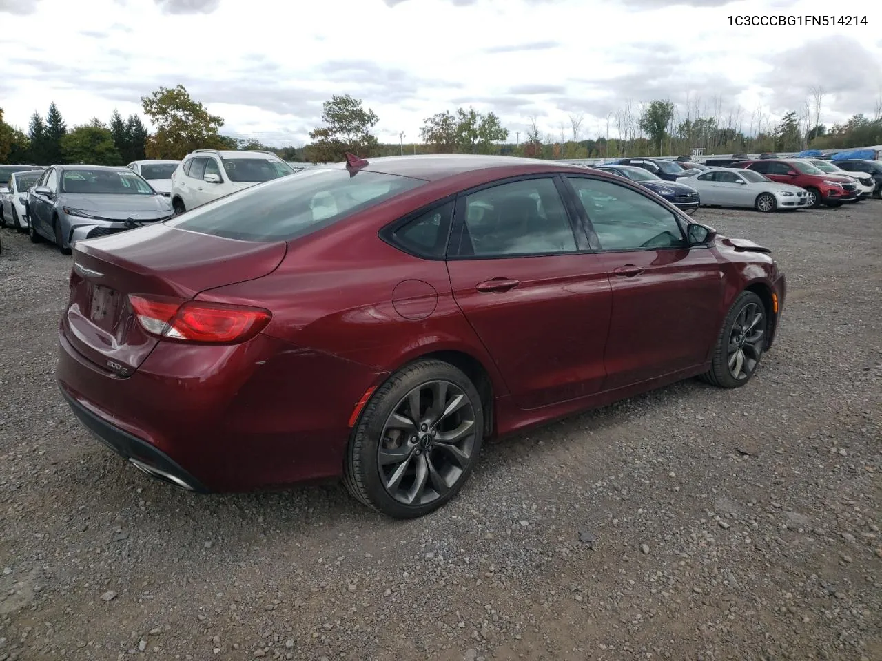 2015 Chrysler 200 S VIN: 1C3CCCBG1FN514214 Lot: 74921274