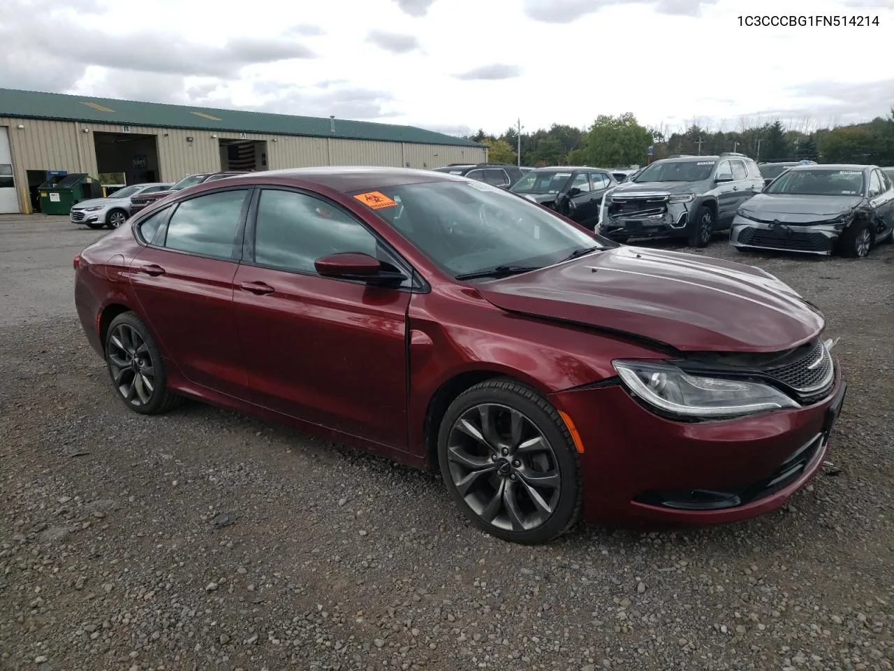 2015 Chrysler 200 S VIN: 1C3CCCBG1FN514214 Lot: 74921274