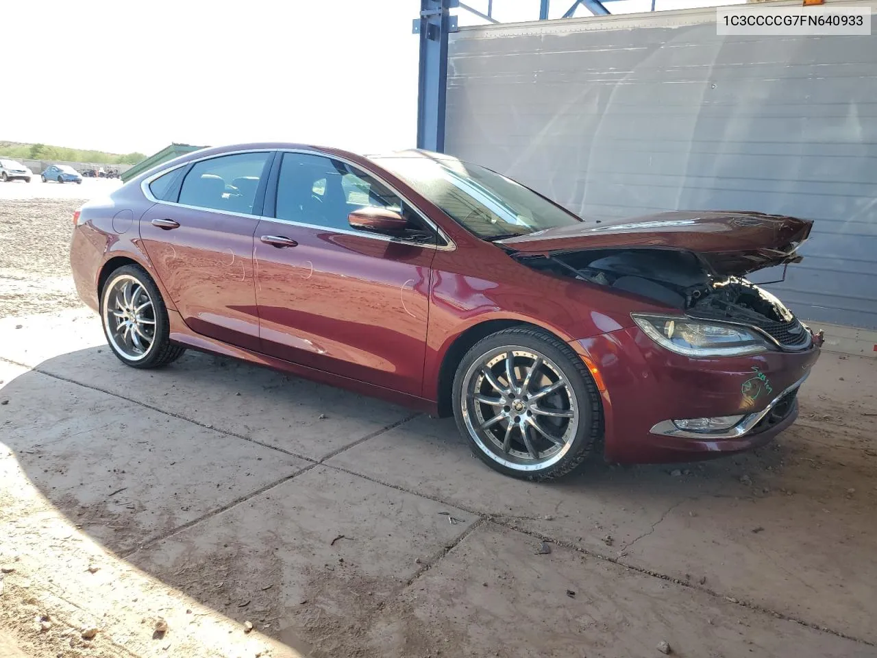 2015 Chrysler 200 C VIN: 1C3CCCCG7FN640933 Lot: 74973364