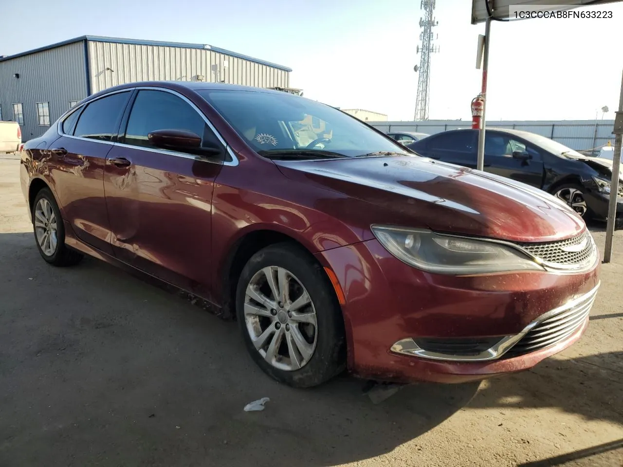 2015 Chrysler 200 Limited VIN: 1C3CCCAB8FN633223 Lot: 75064264