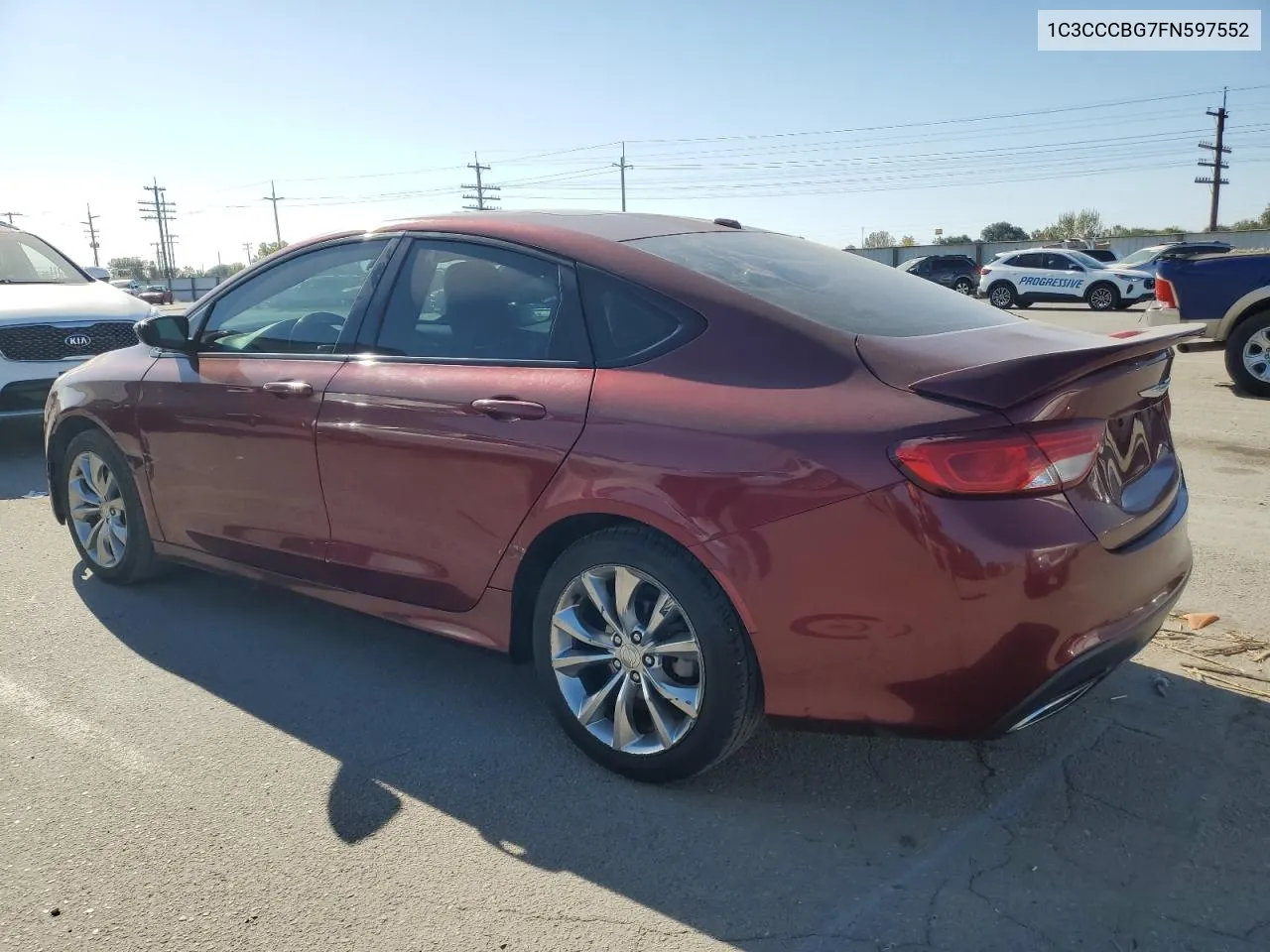 1C3CCCBG7FN597552 2015 Chrysler 200 S