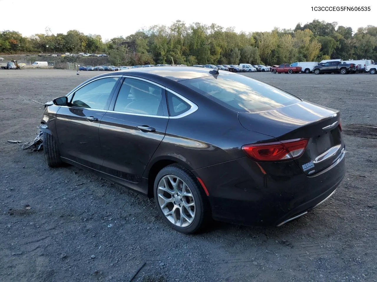 2015 Chrysler 200 C VIN: 1C3CCCEG5FN606535 Lot: 75259514