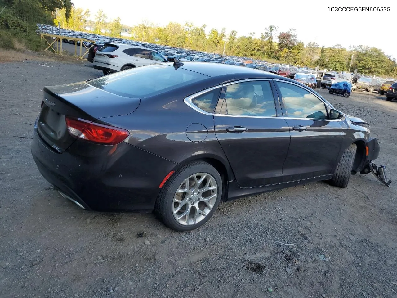 2015 Chrysler 200 C VIN: 1C3CCCEG5FN606535 Lot: 75259514