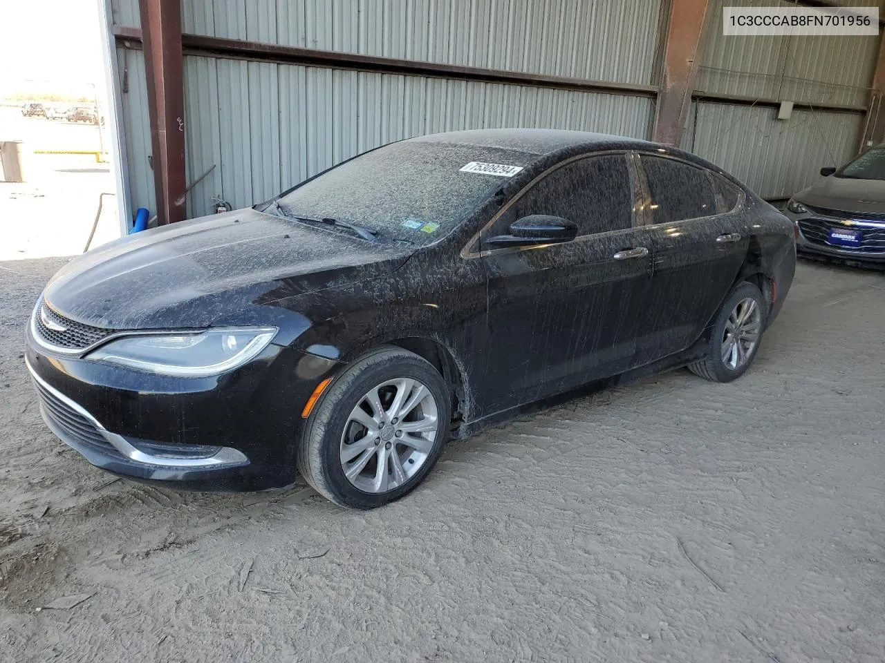 2015 Chrysler 200 Limited VIN: 1C3CCCAB8FN701956 Lot: 75309294