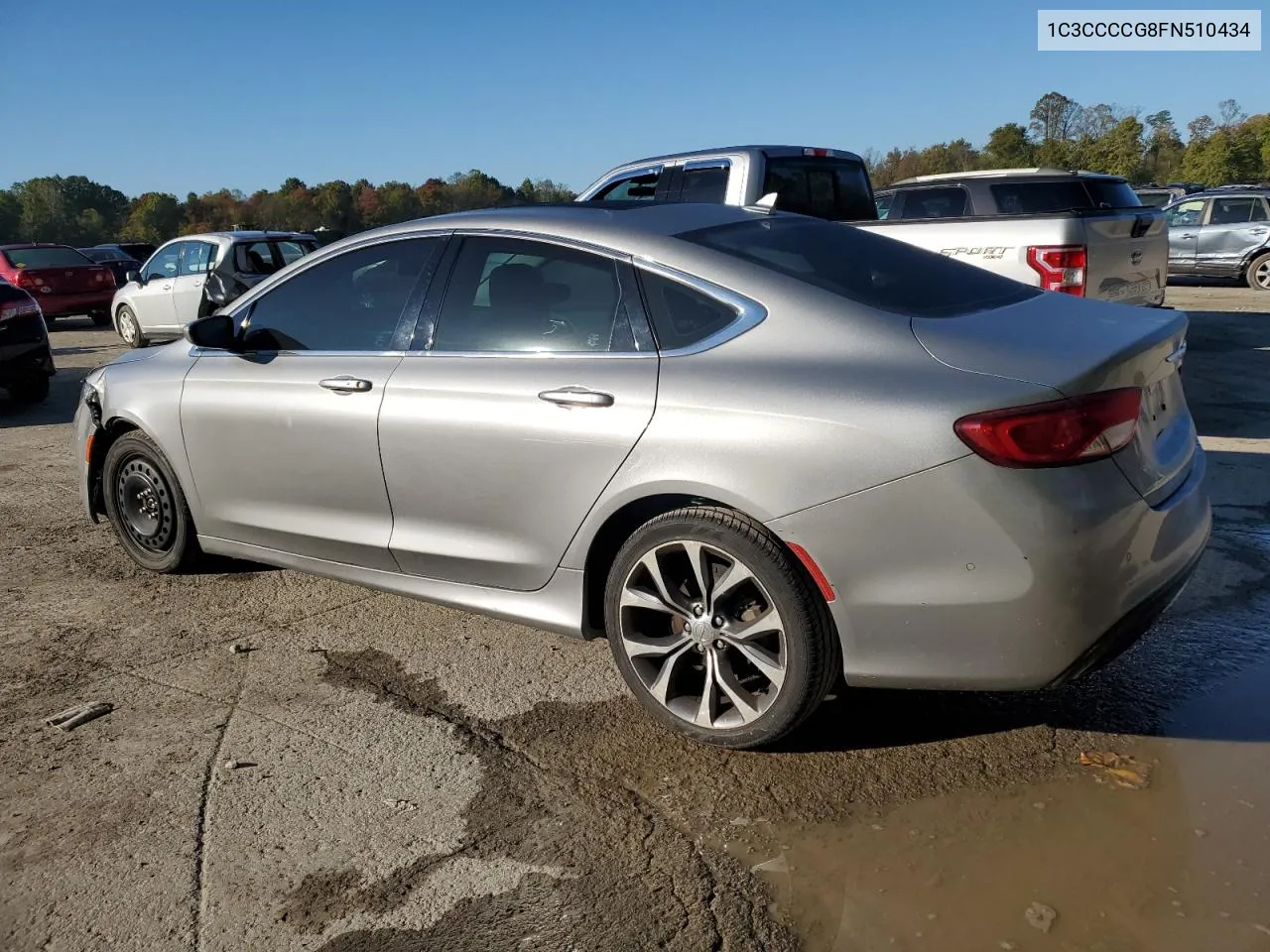 2015 Chrysler 200 C VIN: 1C3CCCCG8FN510434 Lot: 75488794