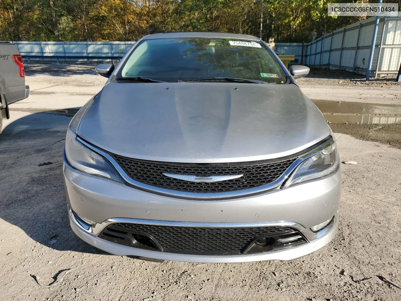 2015 Chrysler 200 C VIN: 1C3CCCCG8FN510434 Lot: 75488794