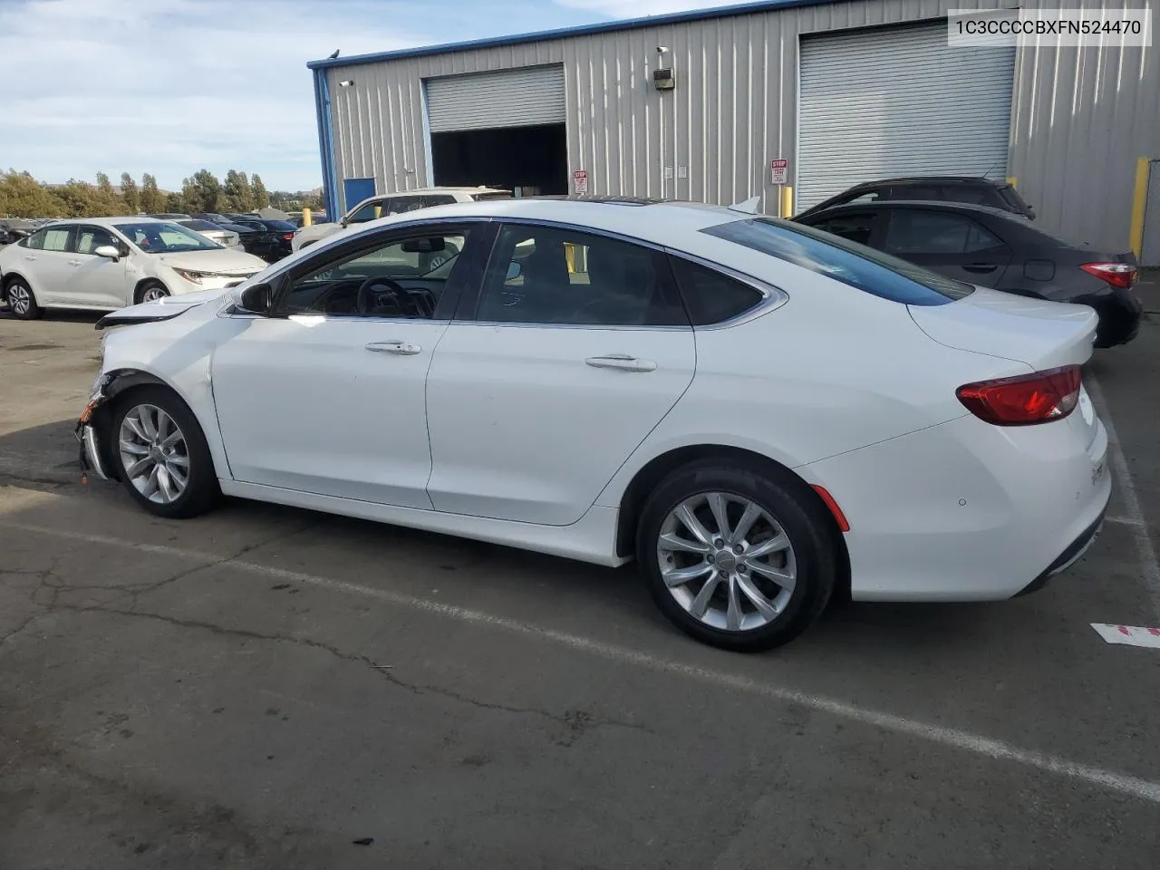 2015 Chrysler 200 C VIN: 1C3CCCCBXFN524470 Lot: 75489574