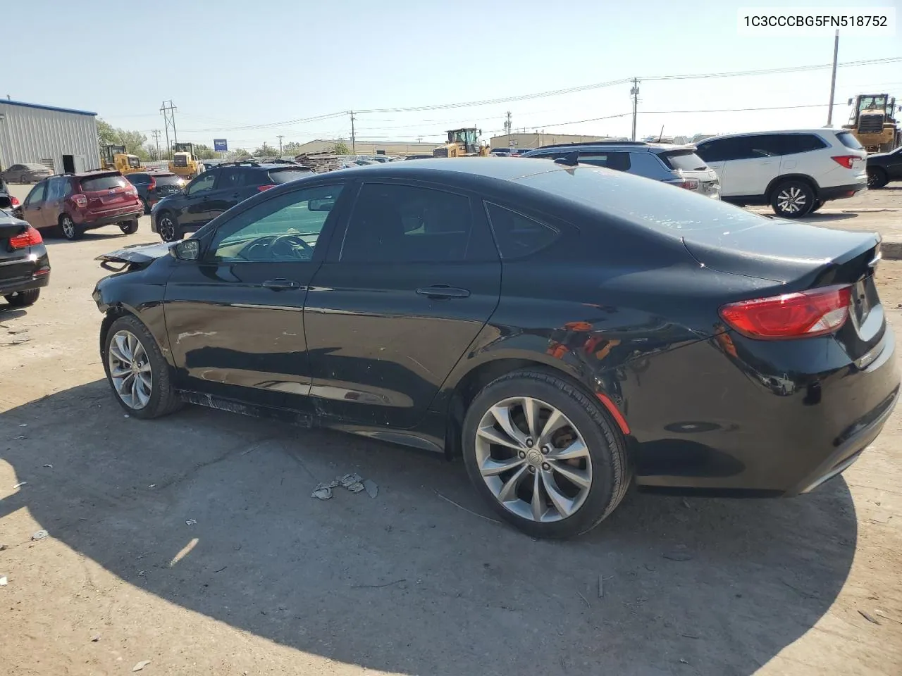 1C3CCCBG5FN518752 2015 Chrysler 200 S