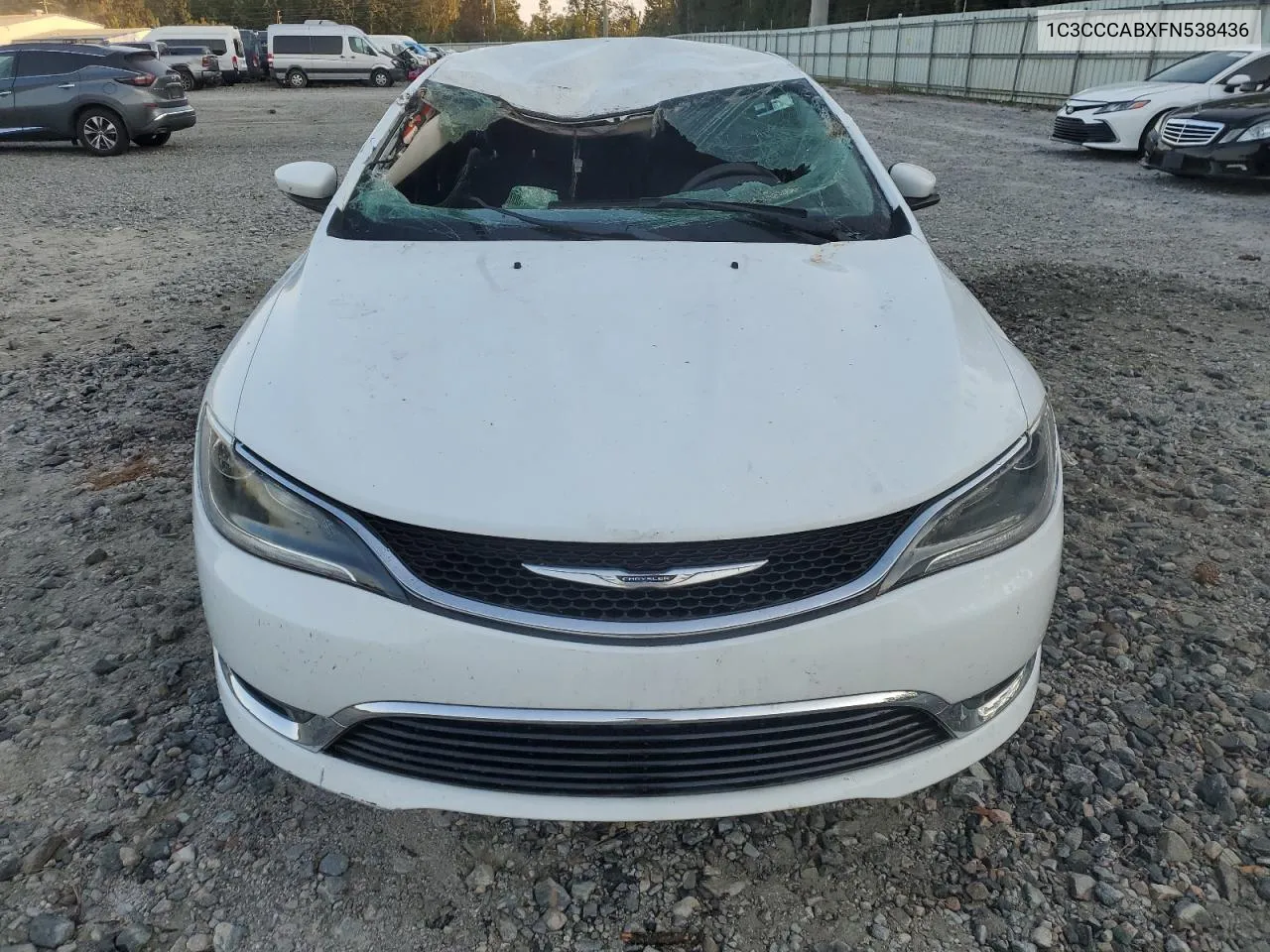 2015 Chrysler 200 Limited VIN: 1C3CCCABXFN538436 Lot: 75522804