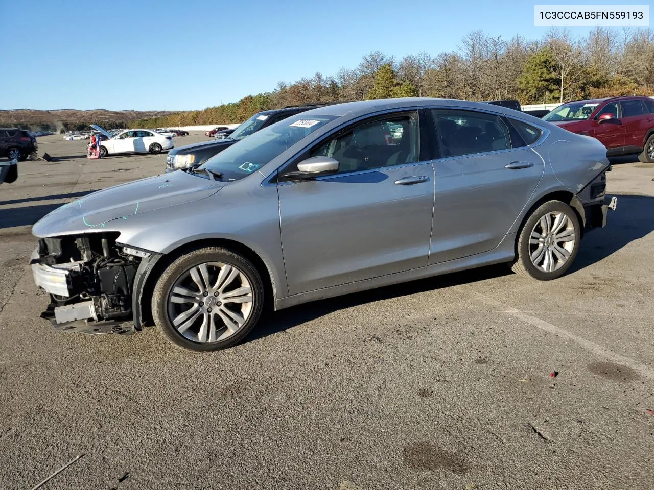 2015 Chrysler 200 Limited VIN: 1C3CCCAB5FN559193 Lot: 75595604