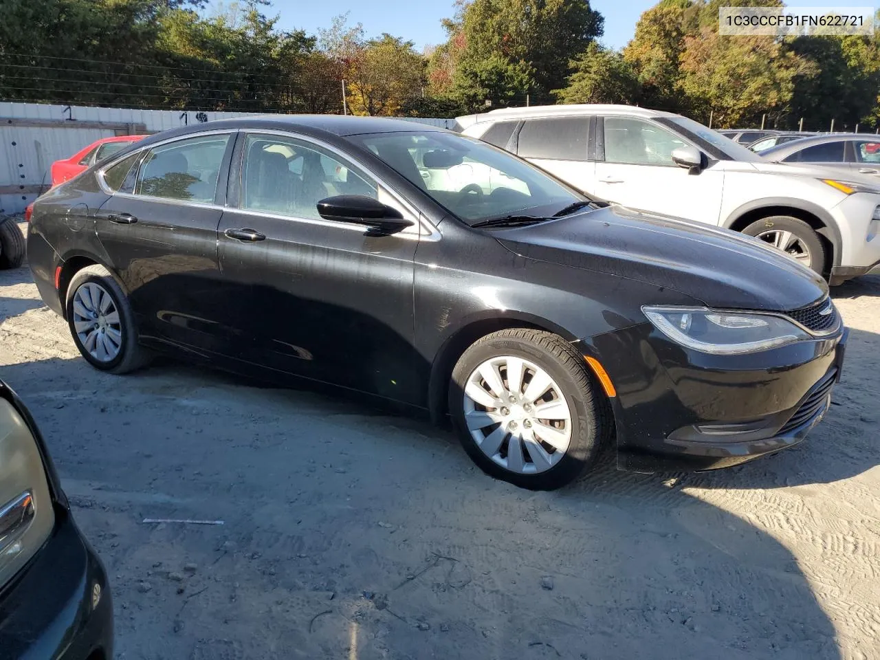 2015 Chrysler 200 Lx VIN: 1C3CCCFB1FN622721 Lot: 75821384