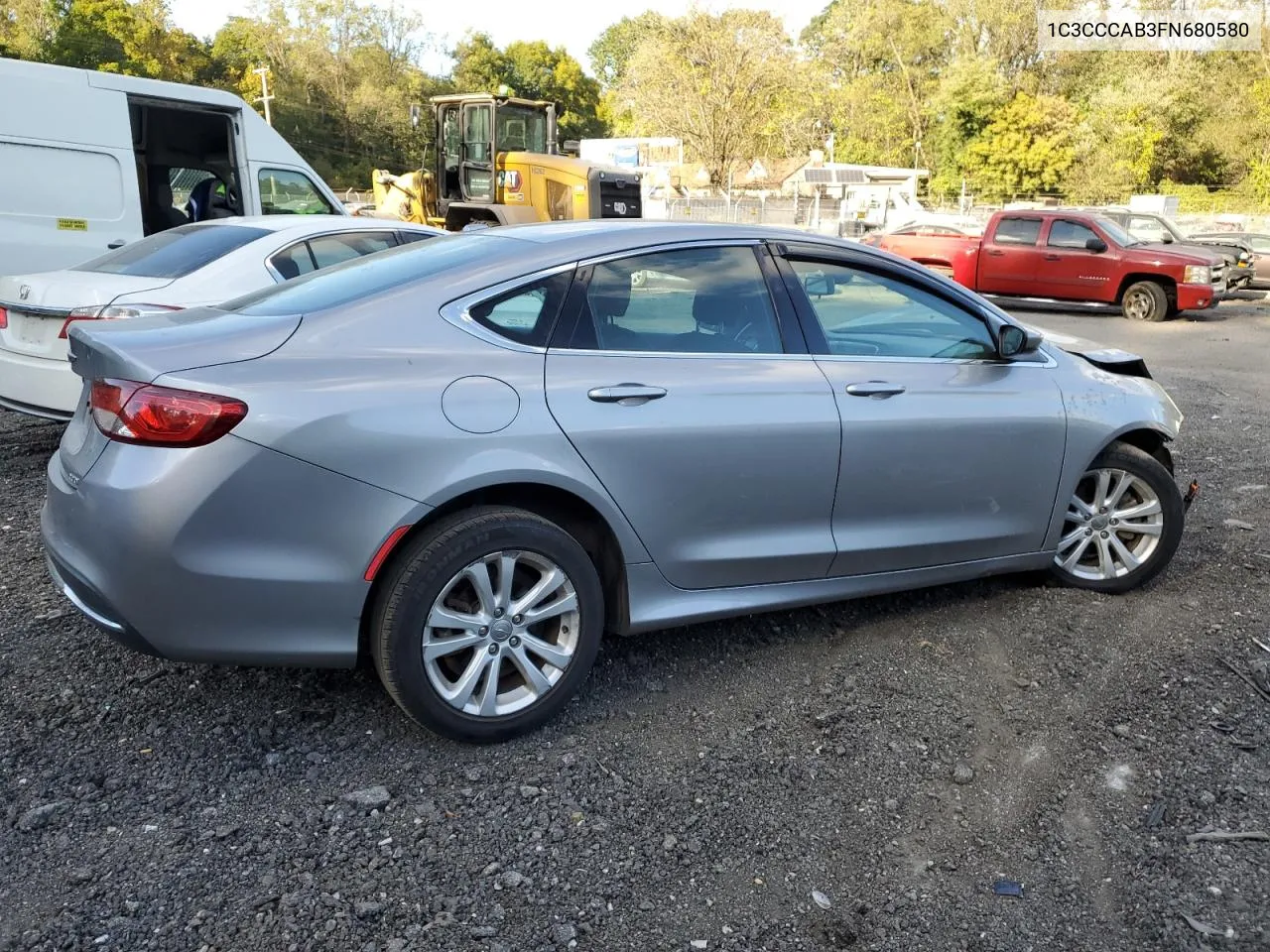 2015 Chrysler 200 Limited VIN: 1C3CCCAB3FN680580 Lot: 75873824