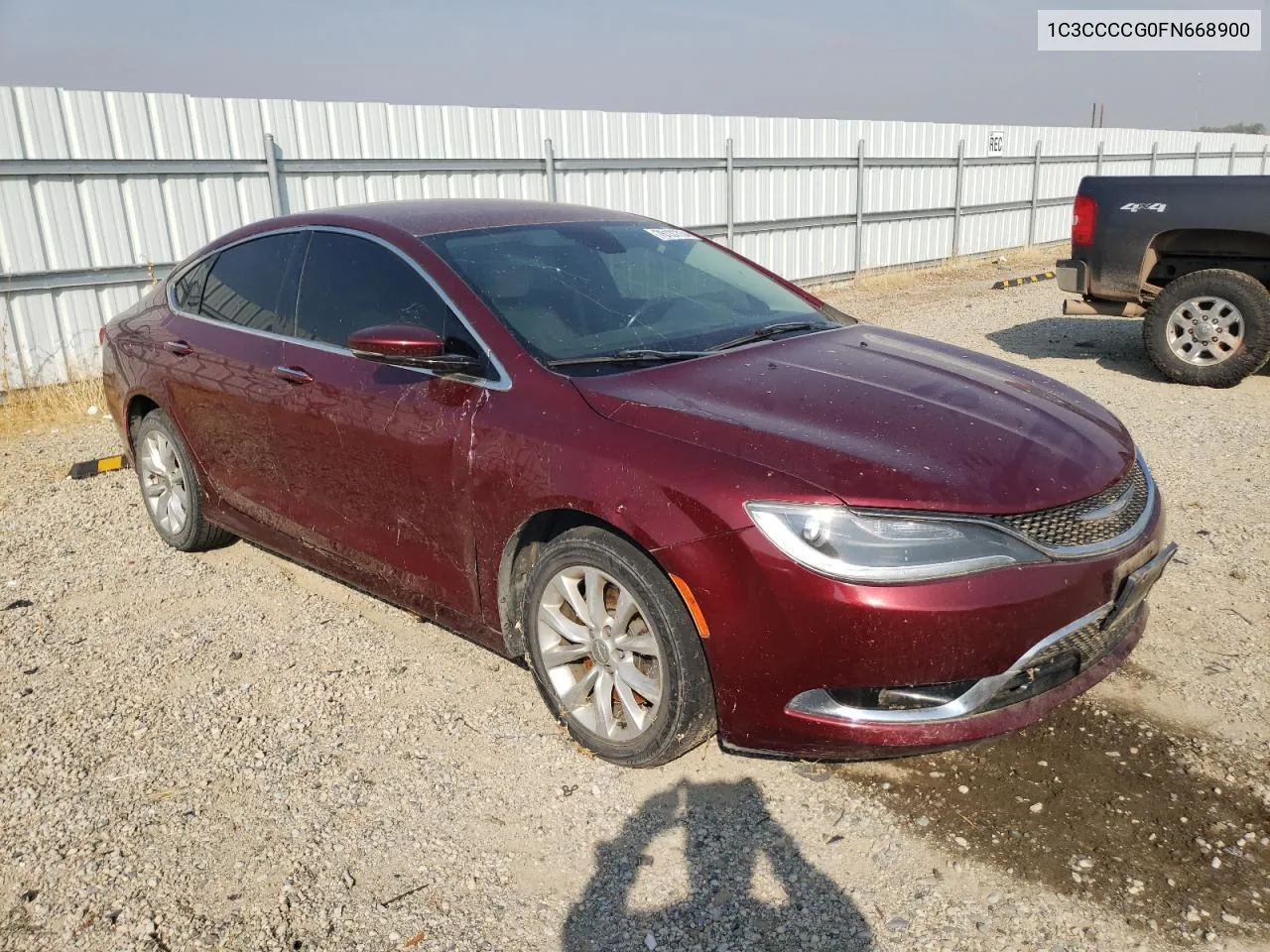 2015 Chrysler 200 C VIN: 1C3CCCCG0FN668900 Lot: 76137734