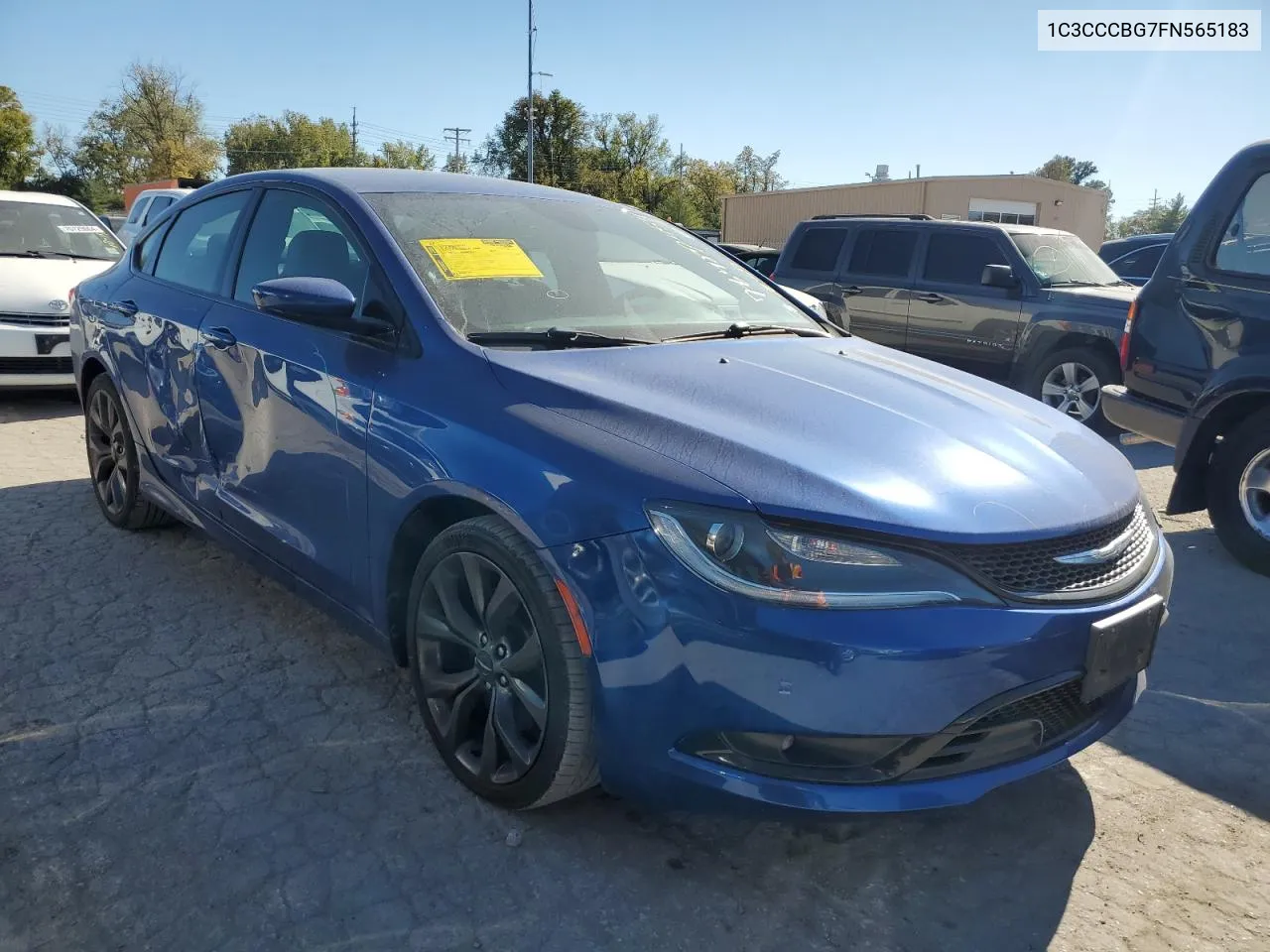 2015 Chrysler 200 S VIN: 1C3CCCBG7FN565183 Lot: 76487454