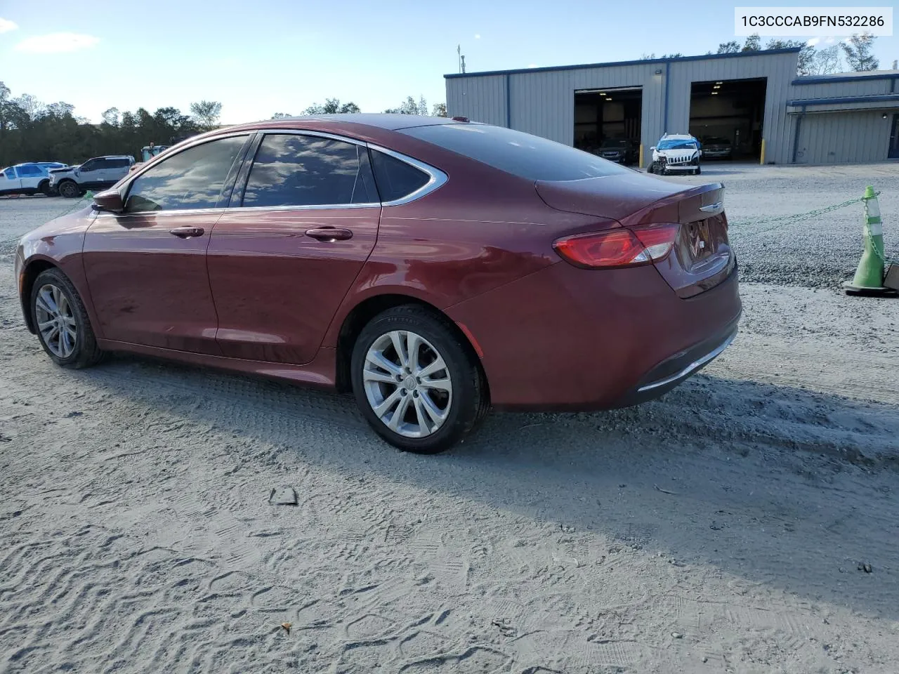 2015 Chrysler 200 Limited VIN: 1C3CCCAB9FN532286 Lot: 76556324