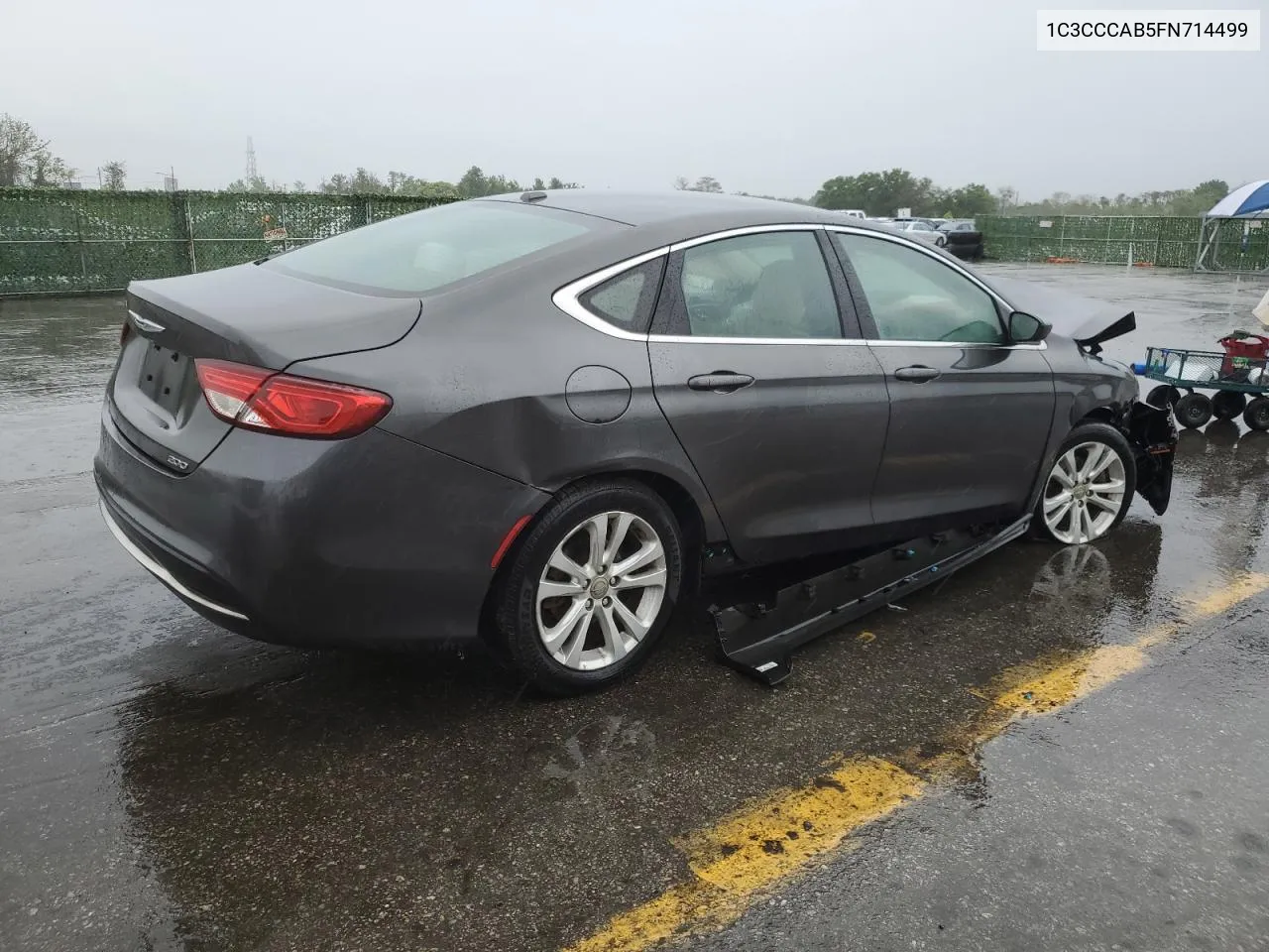 2015 Chrysler 200 Limited VIN: 1C3CCCAB5FN714499 Lot: 76592084