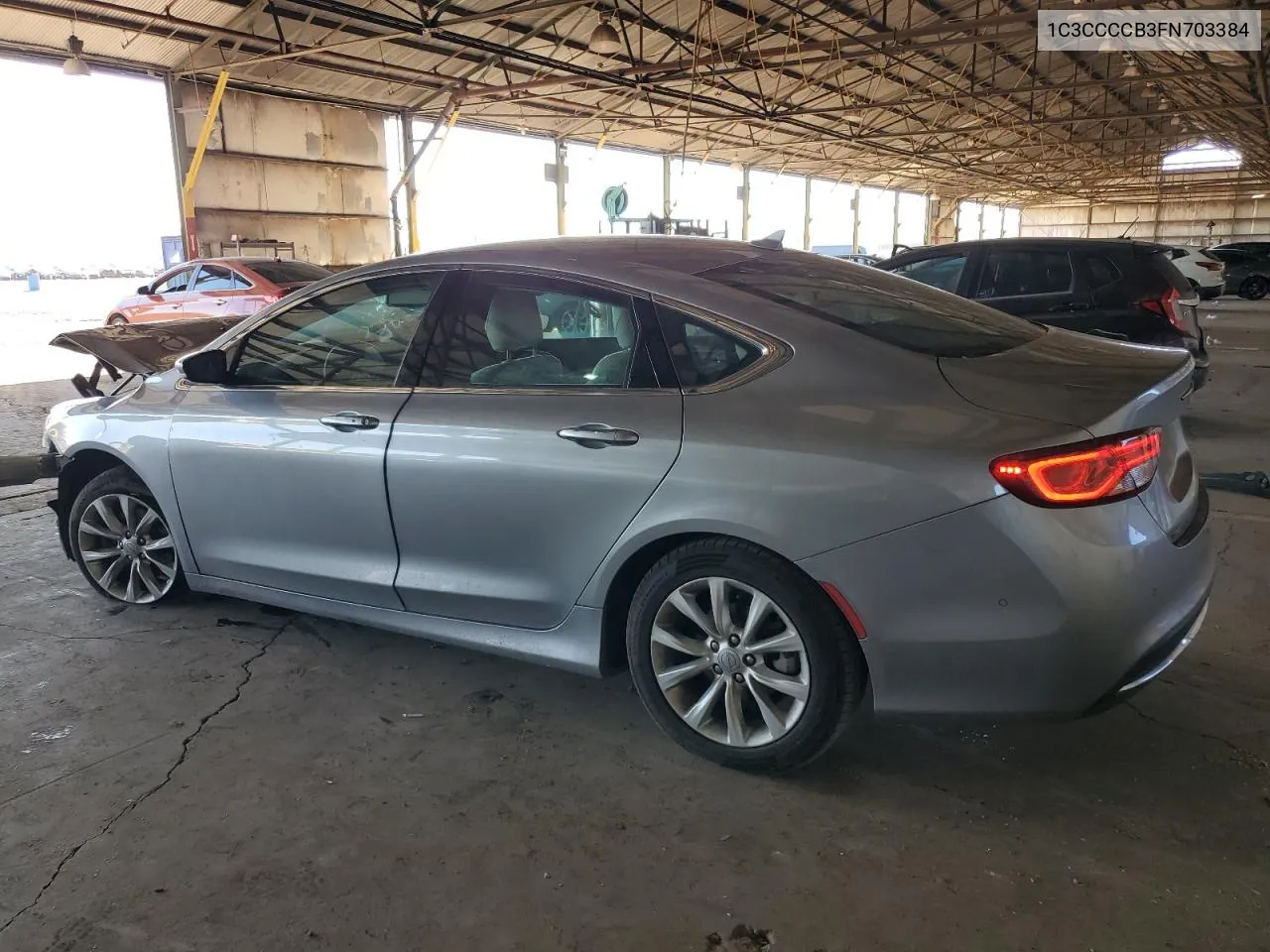 2015 Chrysler 200 C VIN: 1C3CCCCB3FN703384 Lot: 76635474