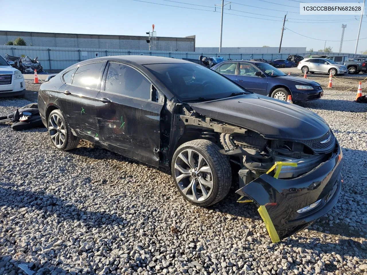 2015 Chrysler 200 S VIN: 1C3CCCBB6FN682628 Lot: 76773084