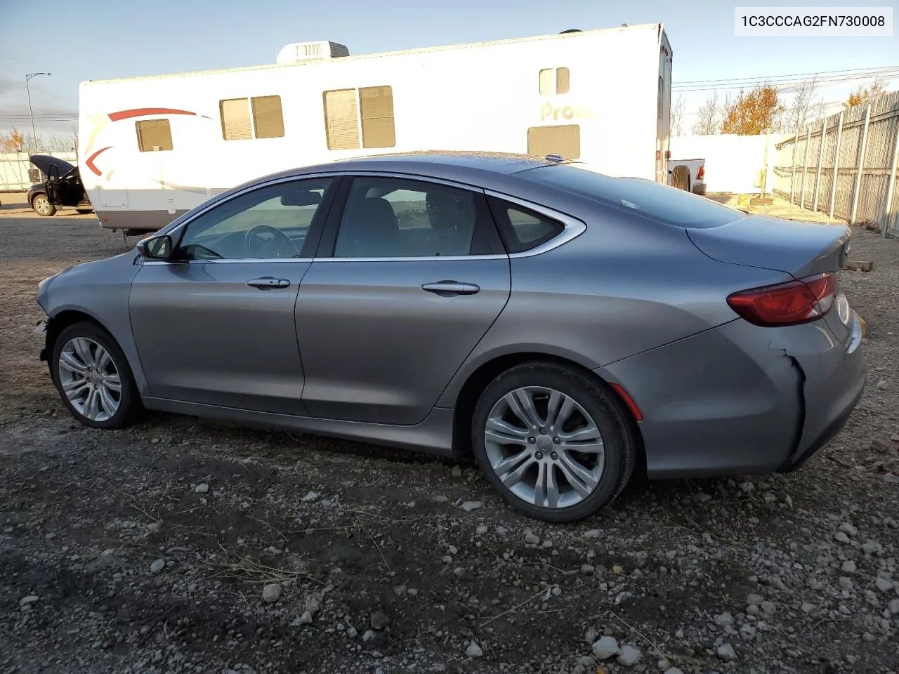 2015 Chrysler 200 Limited VIN: 1C3CCCAG2FN730008 Lot: 76924604