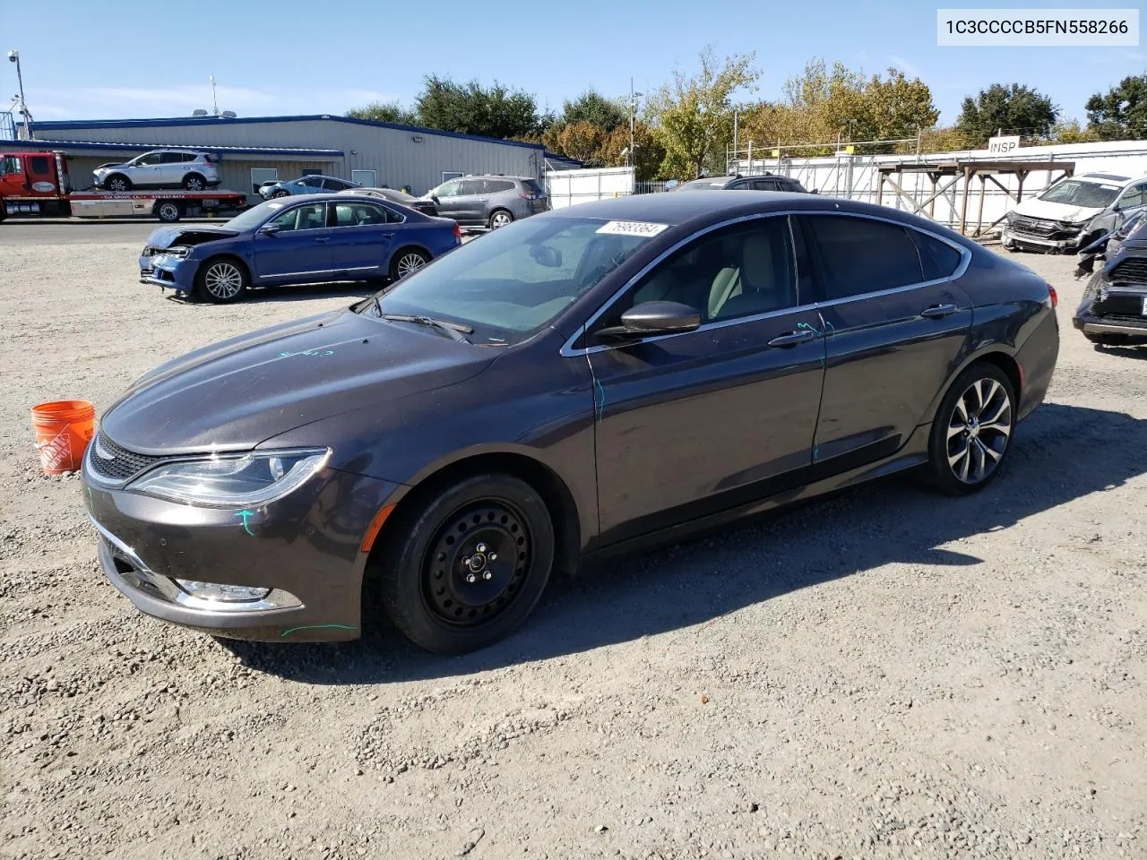 2015 Chrysler 200 C VIN: 1C3CCCCB5FN558266 Lot: 76983364