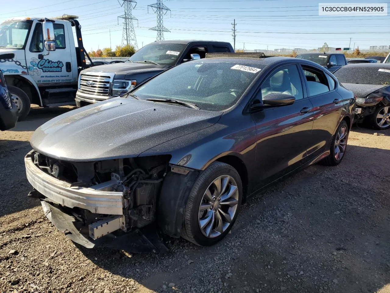 2015 Chrysler 200 S VIN: 1C3CCCBG4FN529905 Lot: 77012964