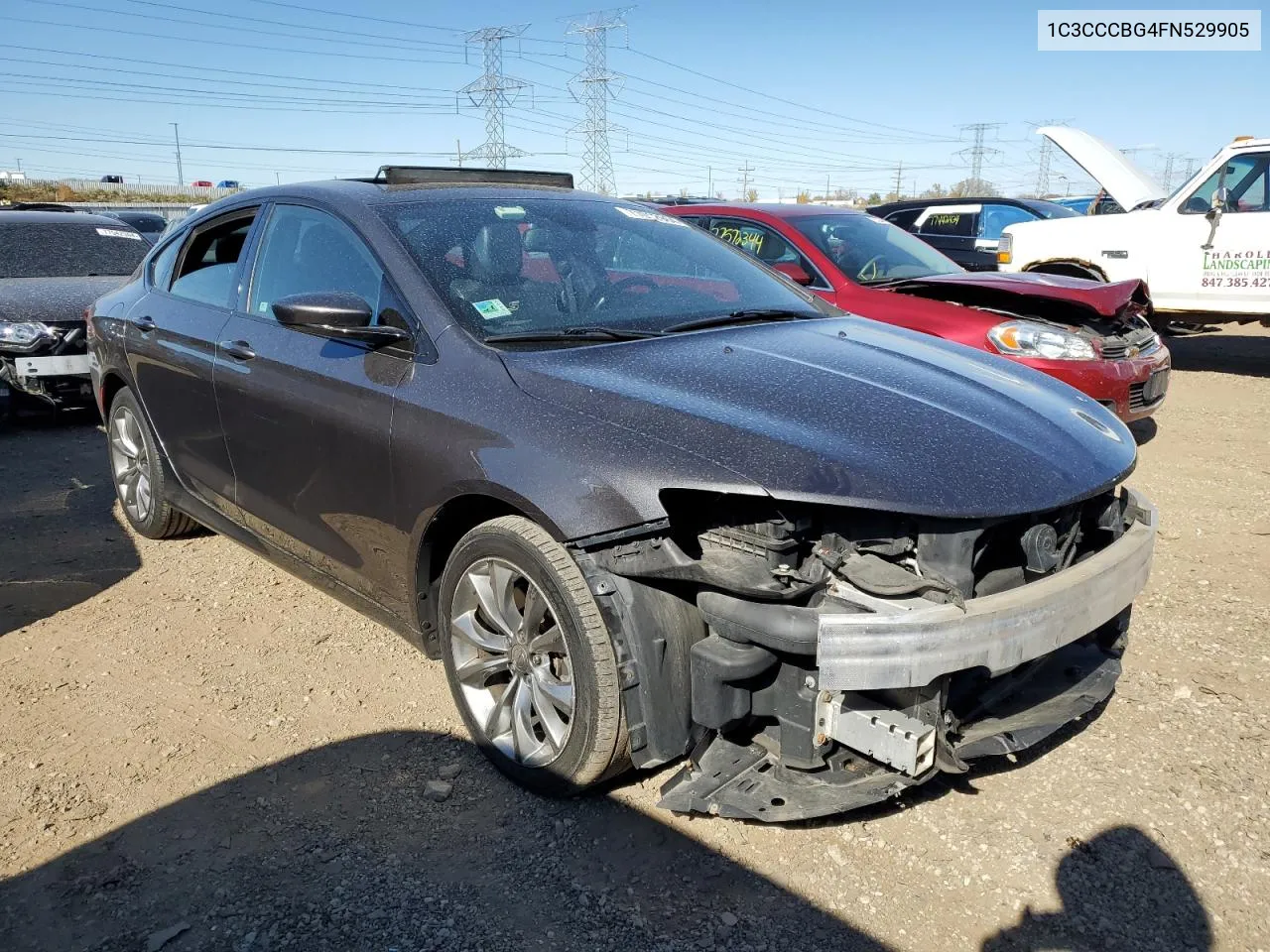 2015 Chrysler 200 S VIN: 1C3CCCBG4FN529905 Lot: 77012964