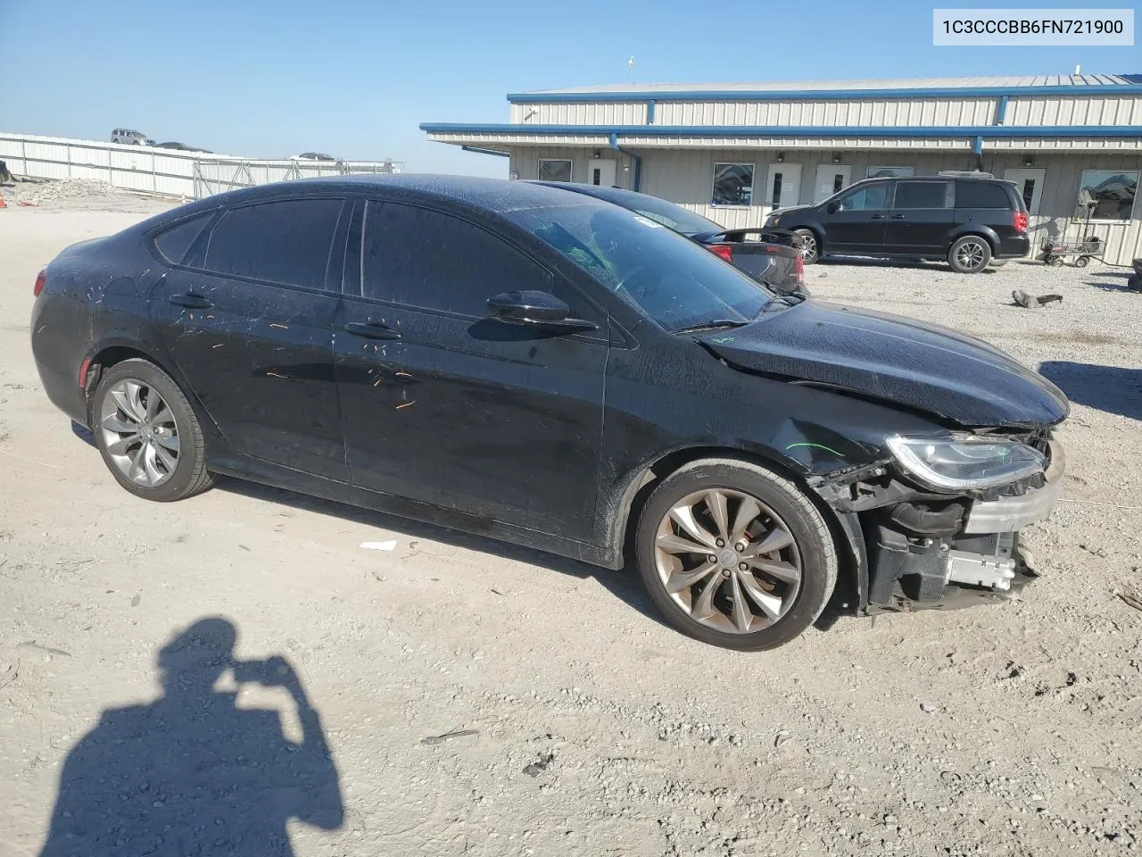 2015 Chrysler 200 S VIN: 1C3CCCBB6FN721900 Lot: 77064564