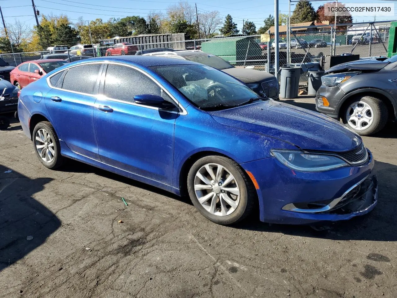 2015 Chrysler 200 C VIN: 1C3CCCCG2FN517430 Lot: 77461334